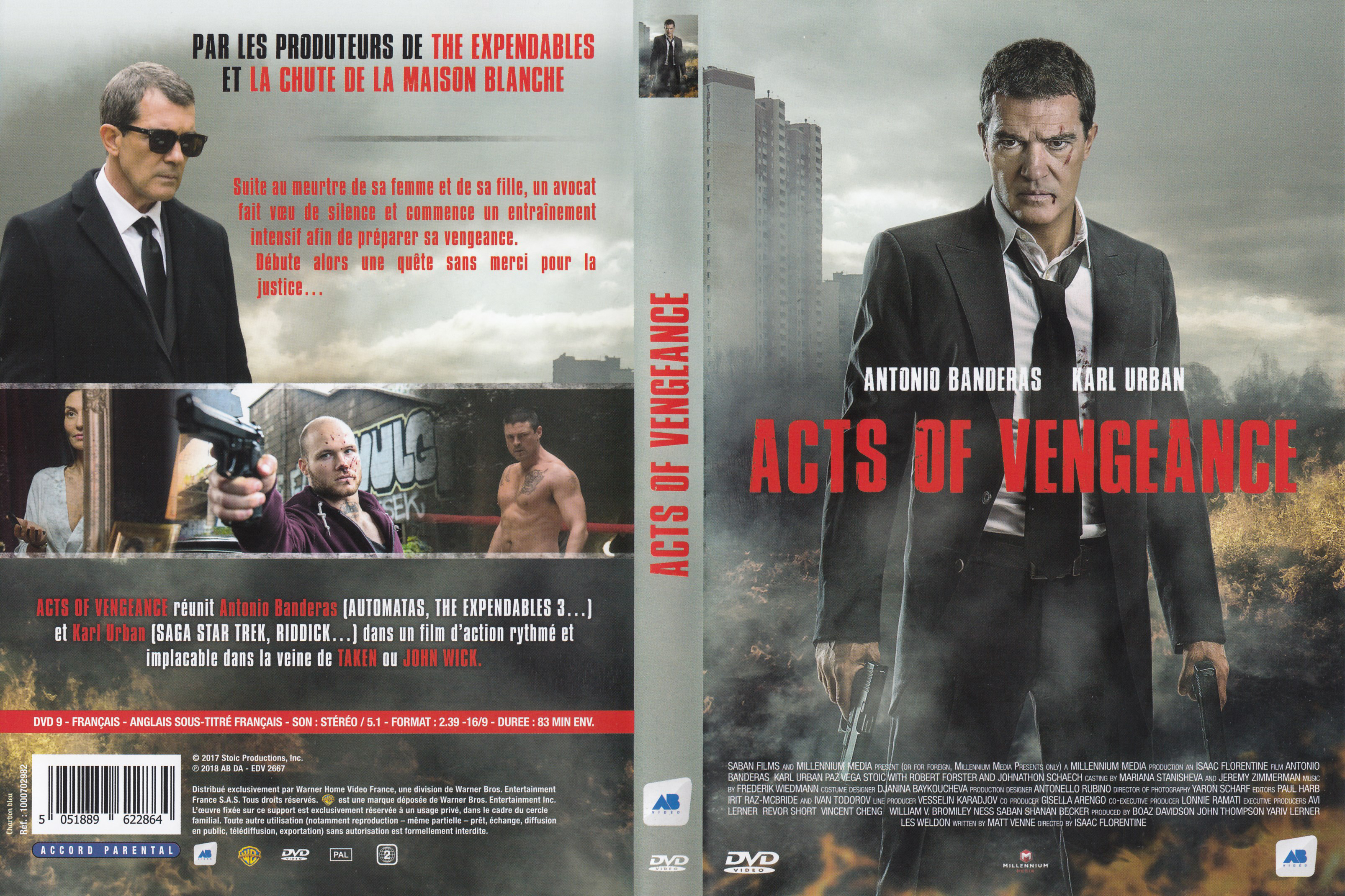 Jaquette DVD Acts of vengeance