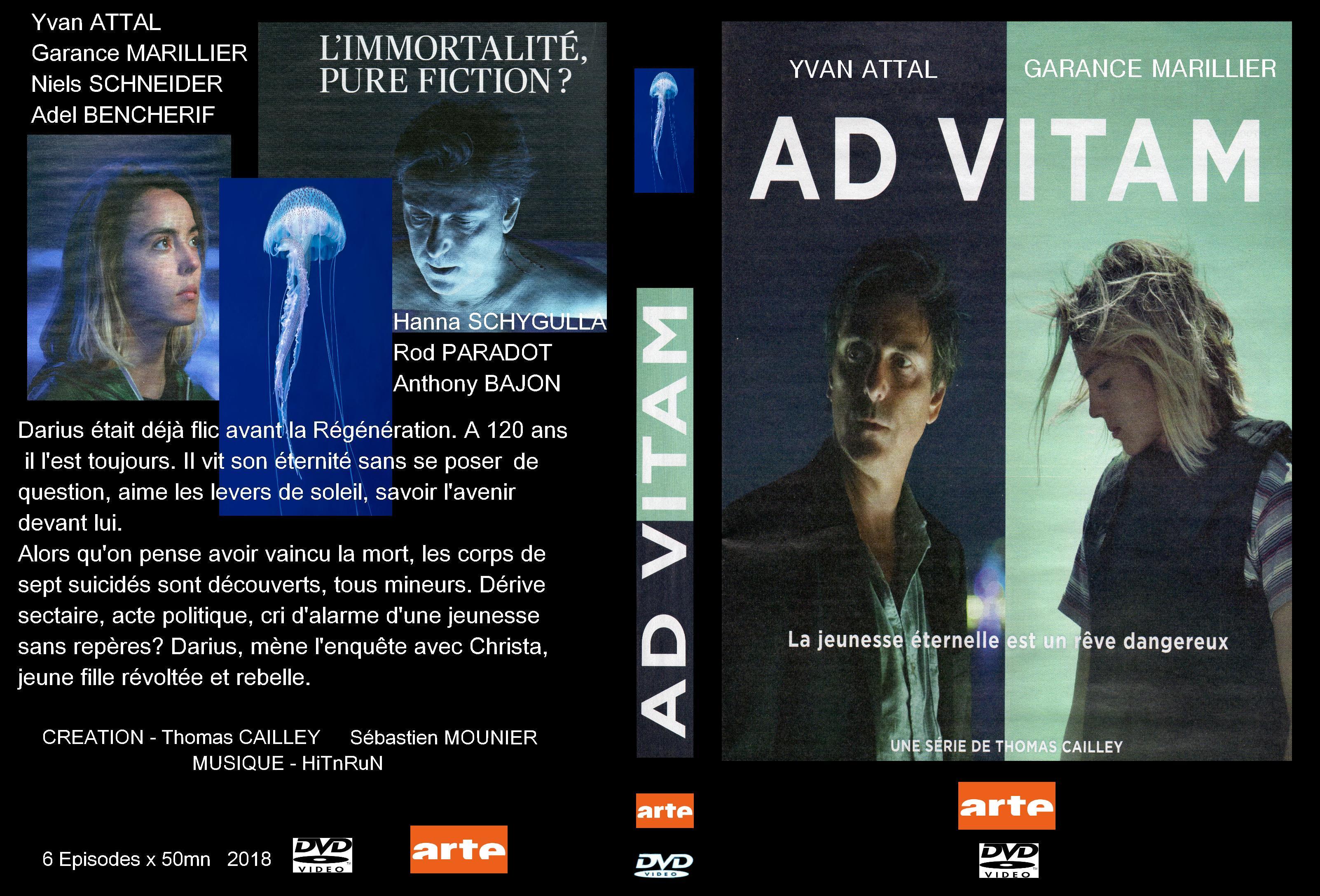 Jaquette DVD Ad Vitam custom