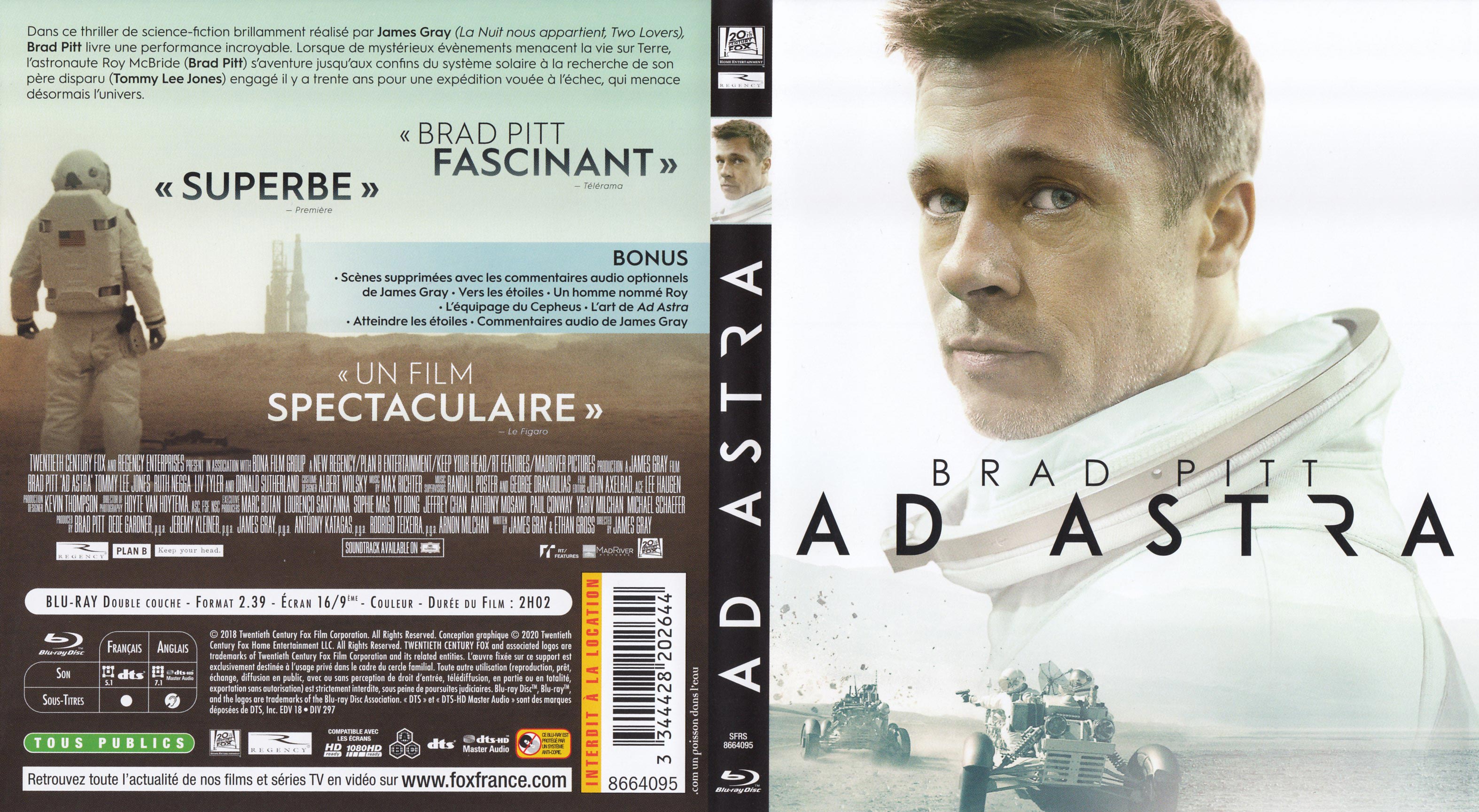 Jaquette DVD Ad astra (BLU-RAY)