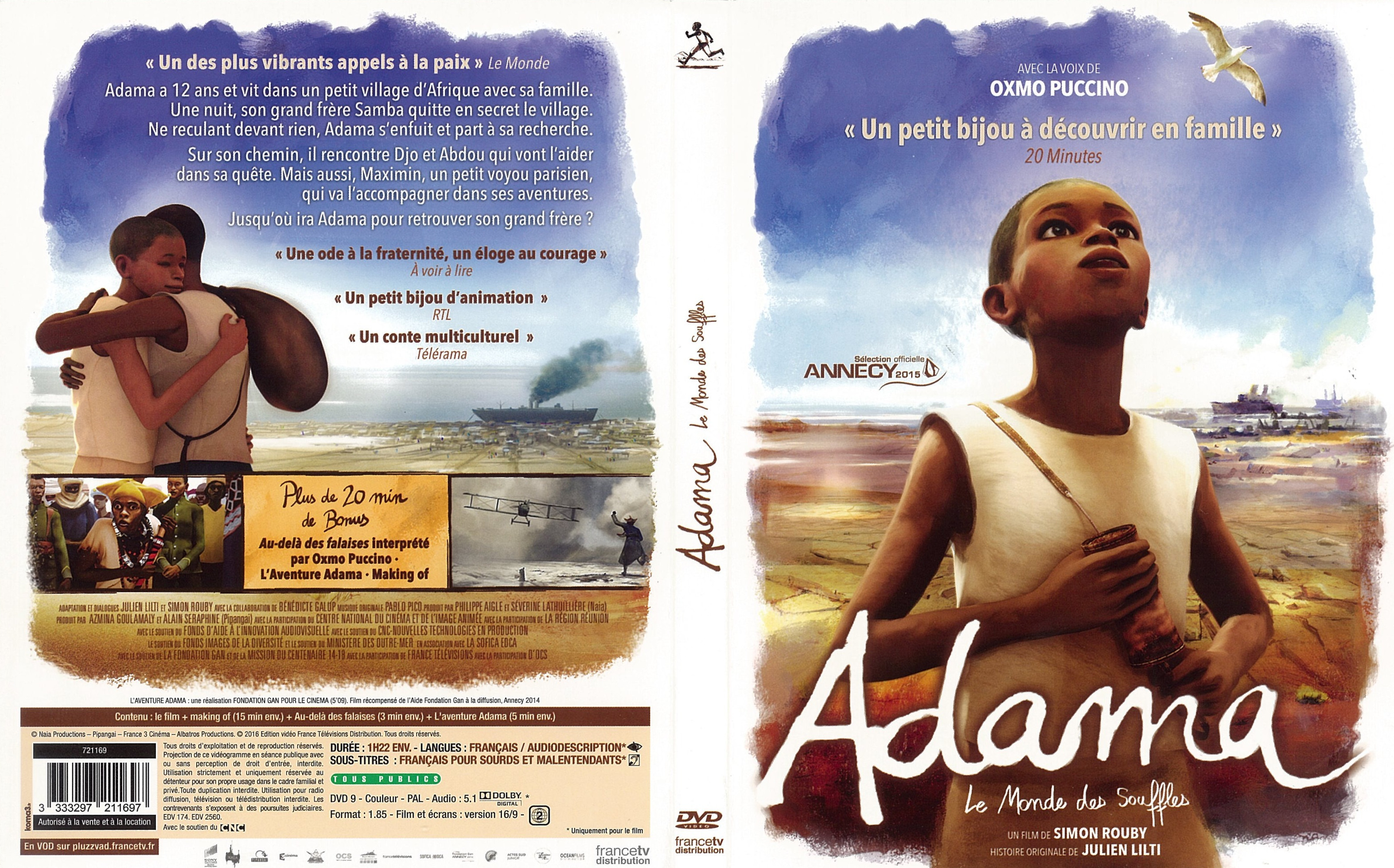 Jaquette DVD Adama