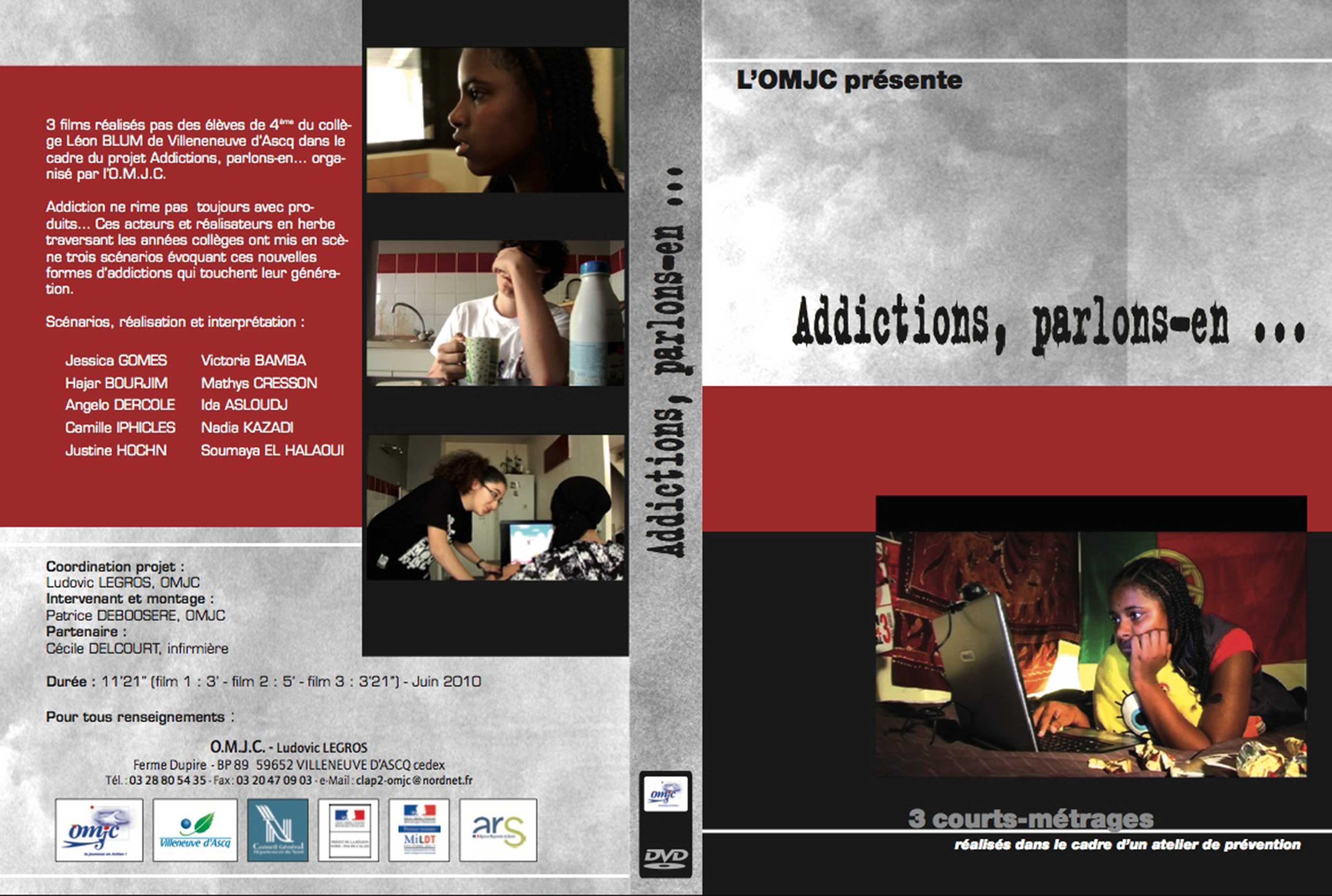 Jaquette DVD Addictions parlons-en