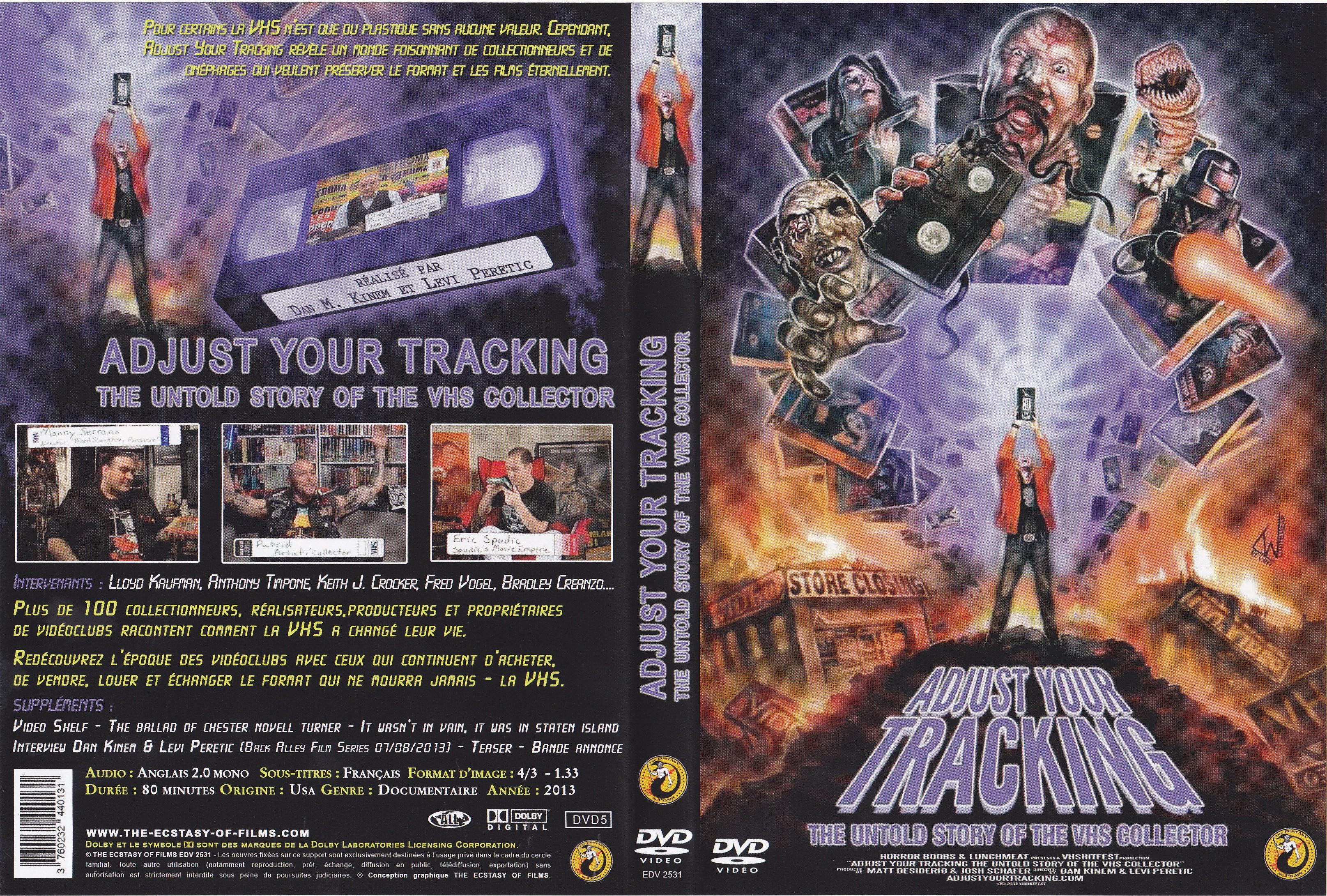 Jaquette DVD Adjust your Tracking Zone 1