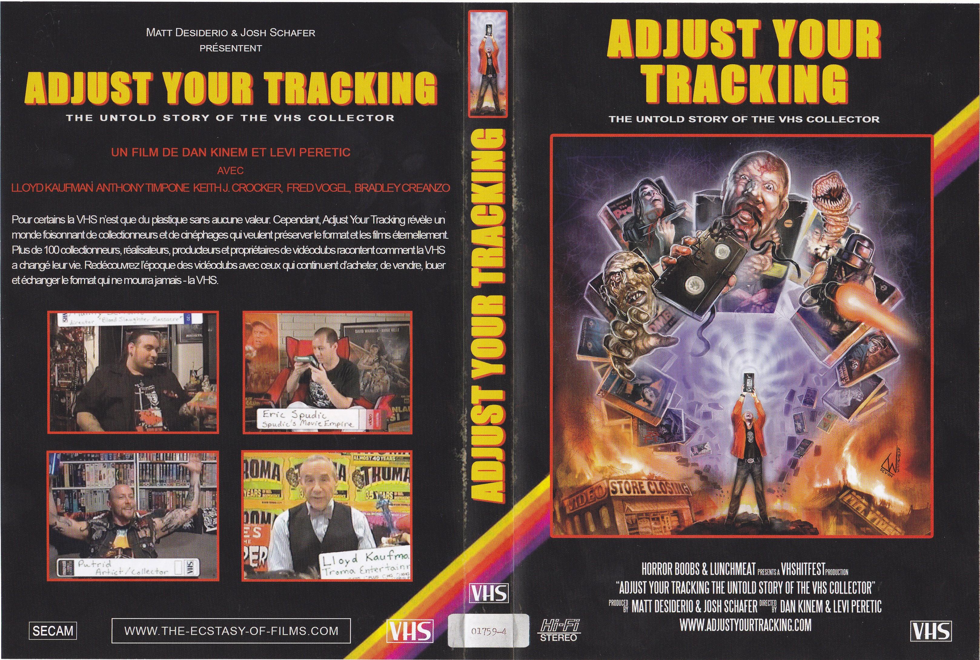 Jaquette DVD Adjust your Tracking Zone 1 v2