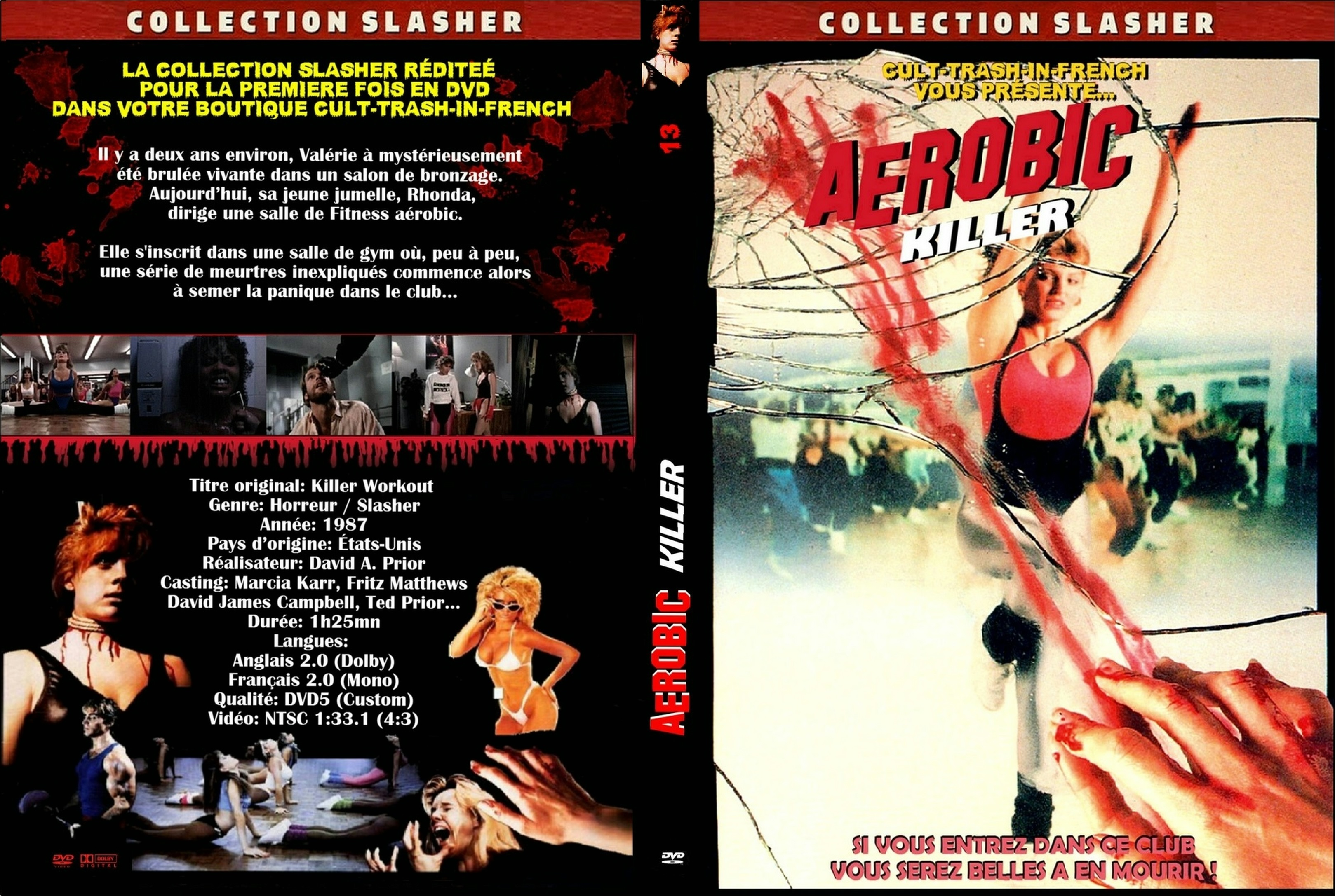 Jaquette DVD Aerobic Killer custom