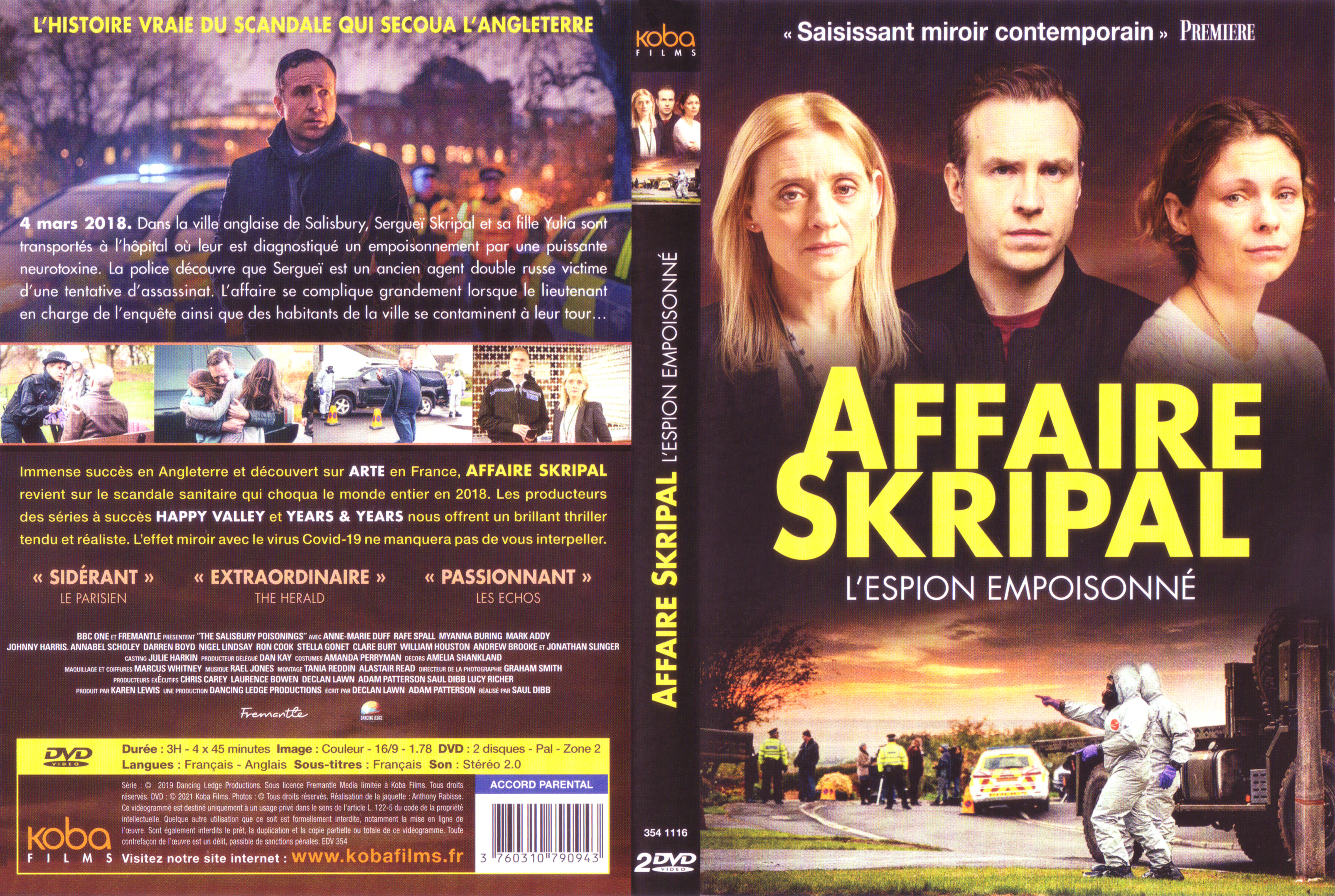Jaquette DVD Affaire Skripal L