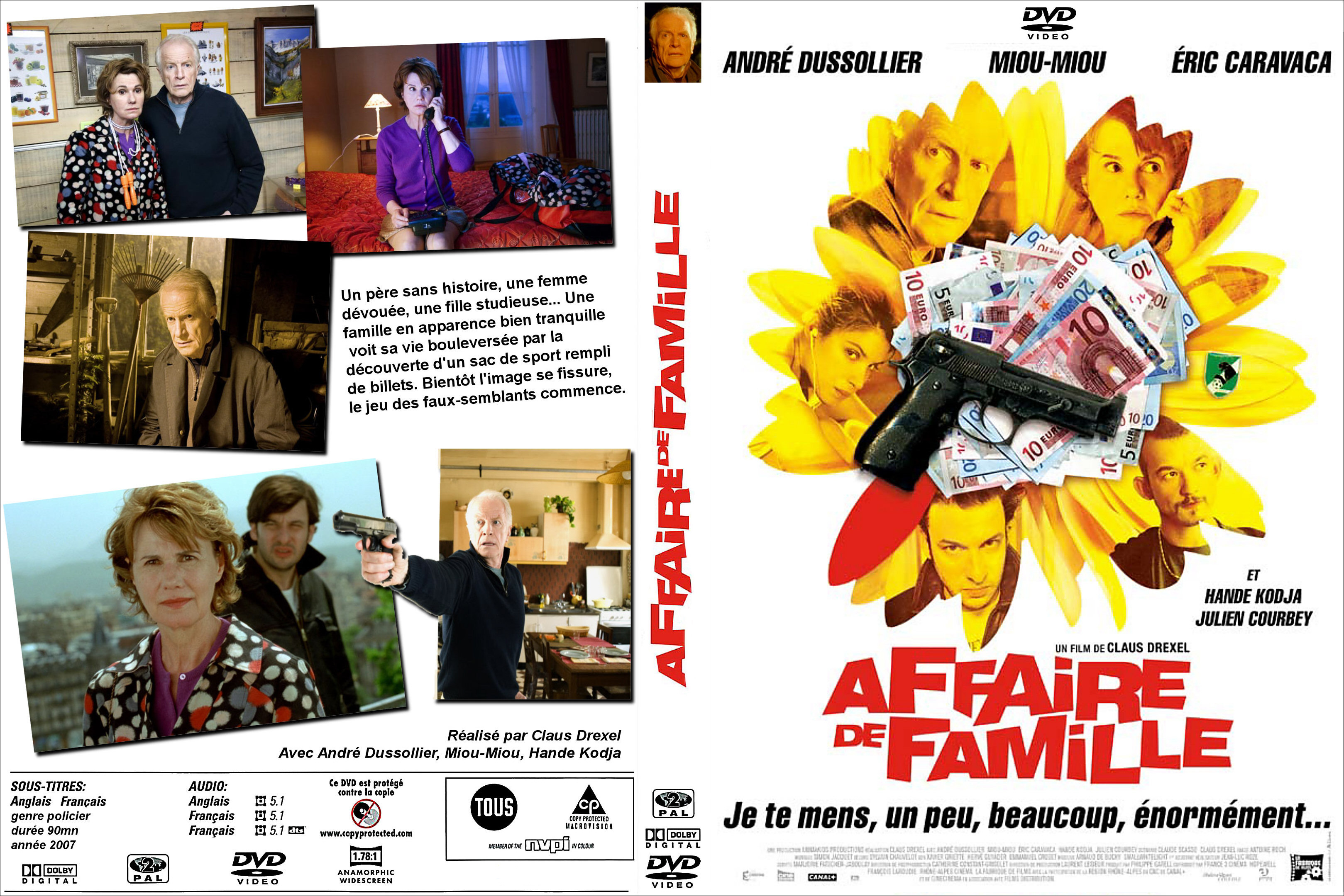 Jaquette DVD Affaire de famille custom