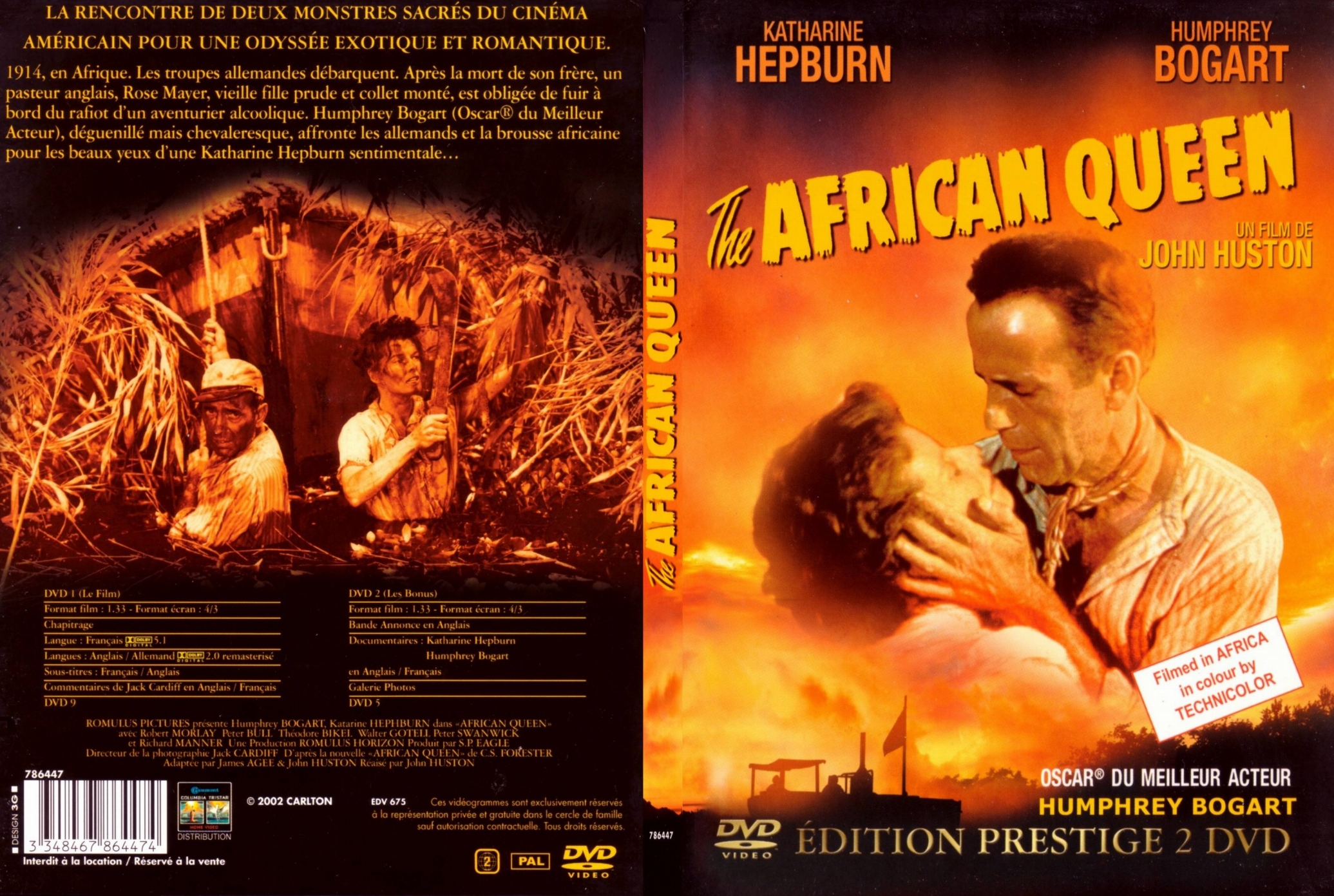 Jaquette DVD African queen - SLIM