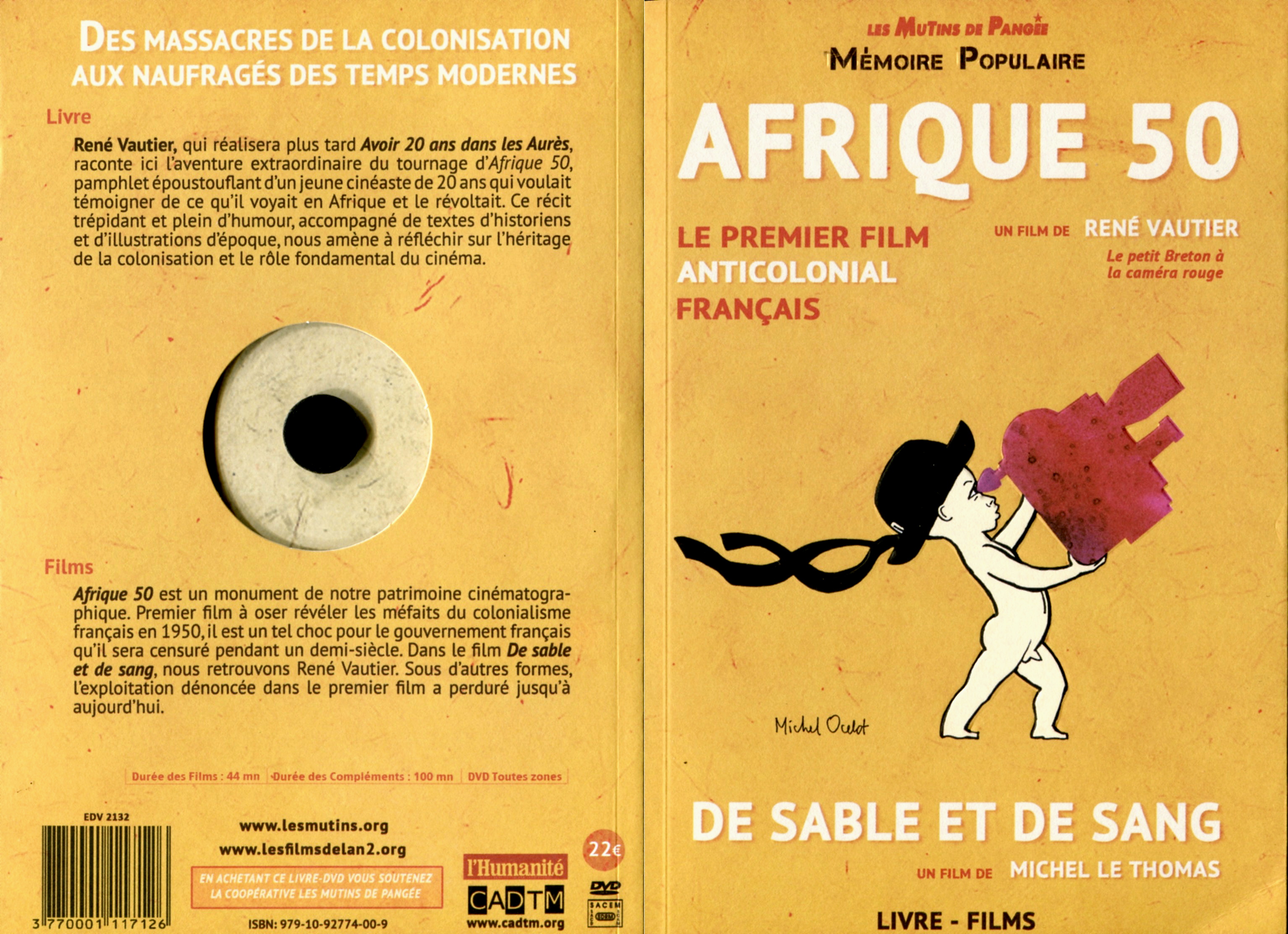 Jaquette DVD Afrique 50