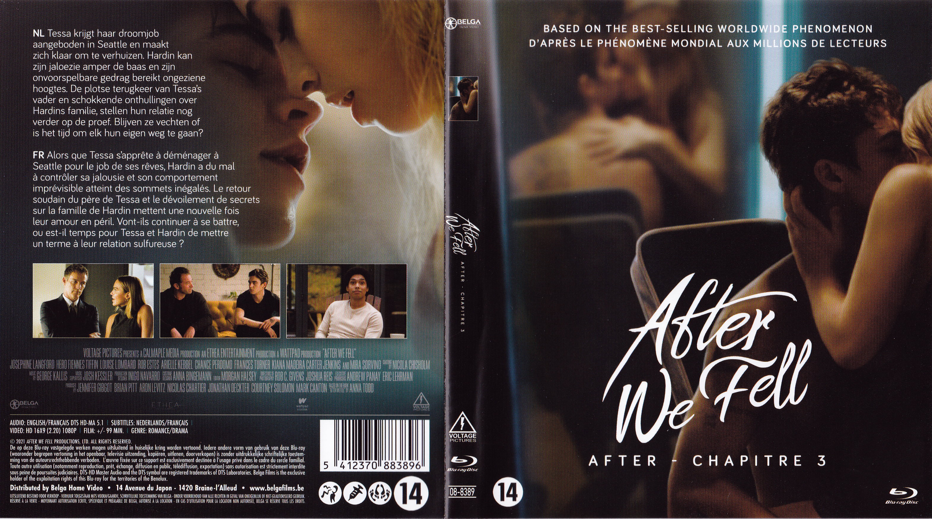 Jaquette DVD After Chapitre 3 (BLU-RAY)