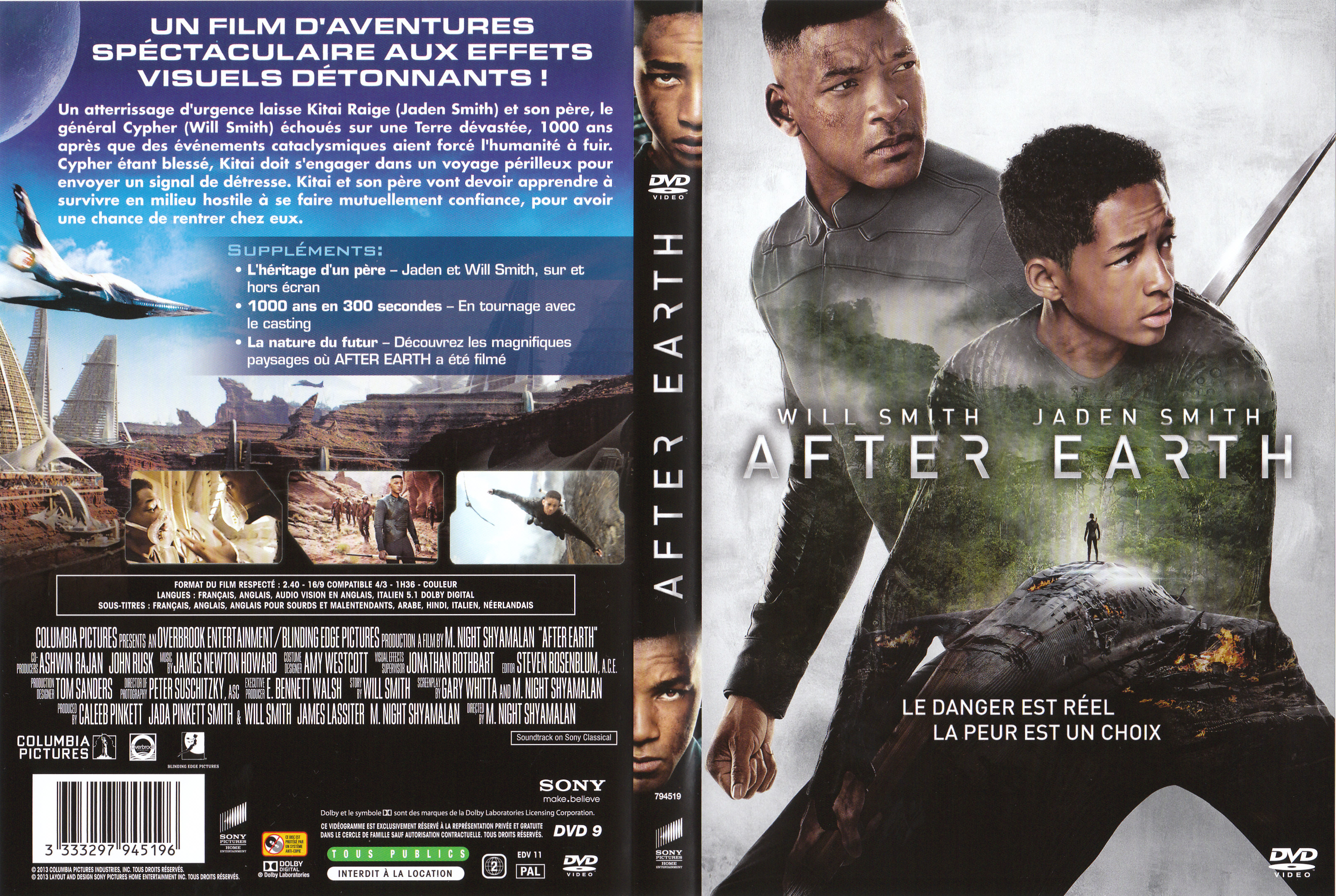 Jaquette DVD After Earth
