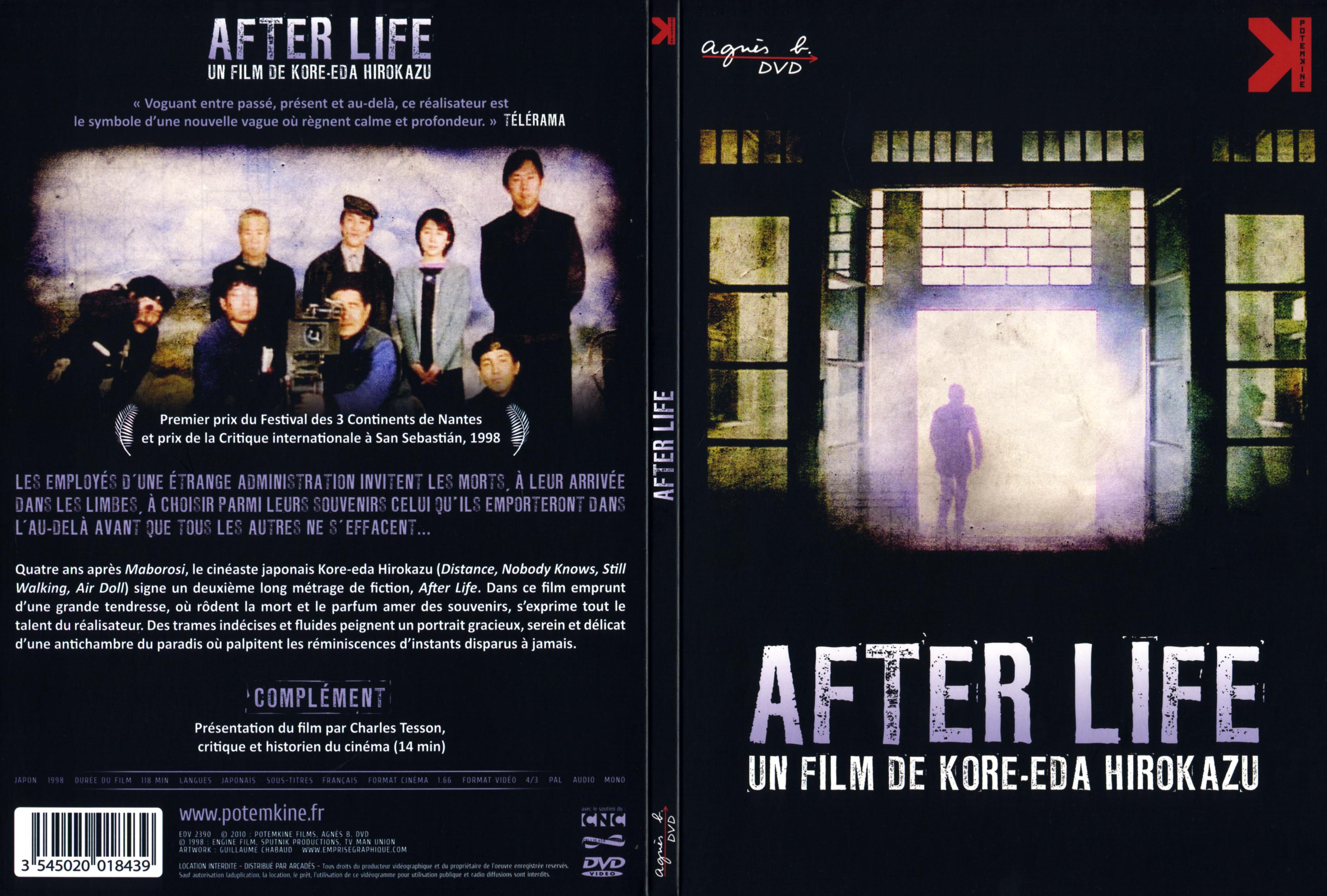 Jaquette DVD After Life (1998)