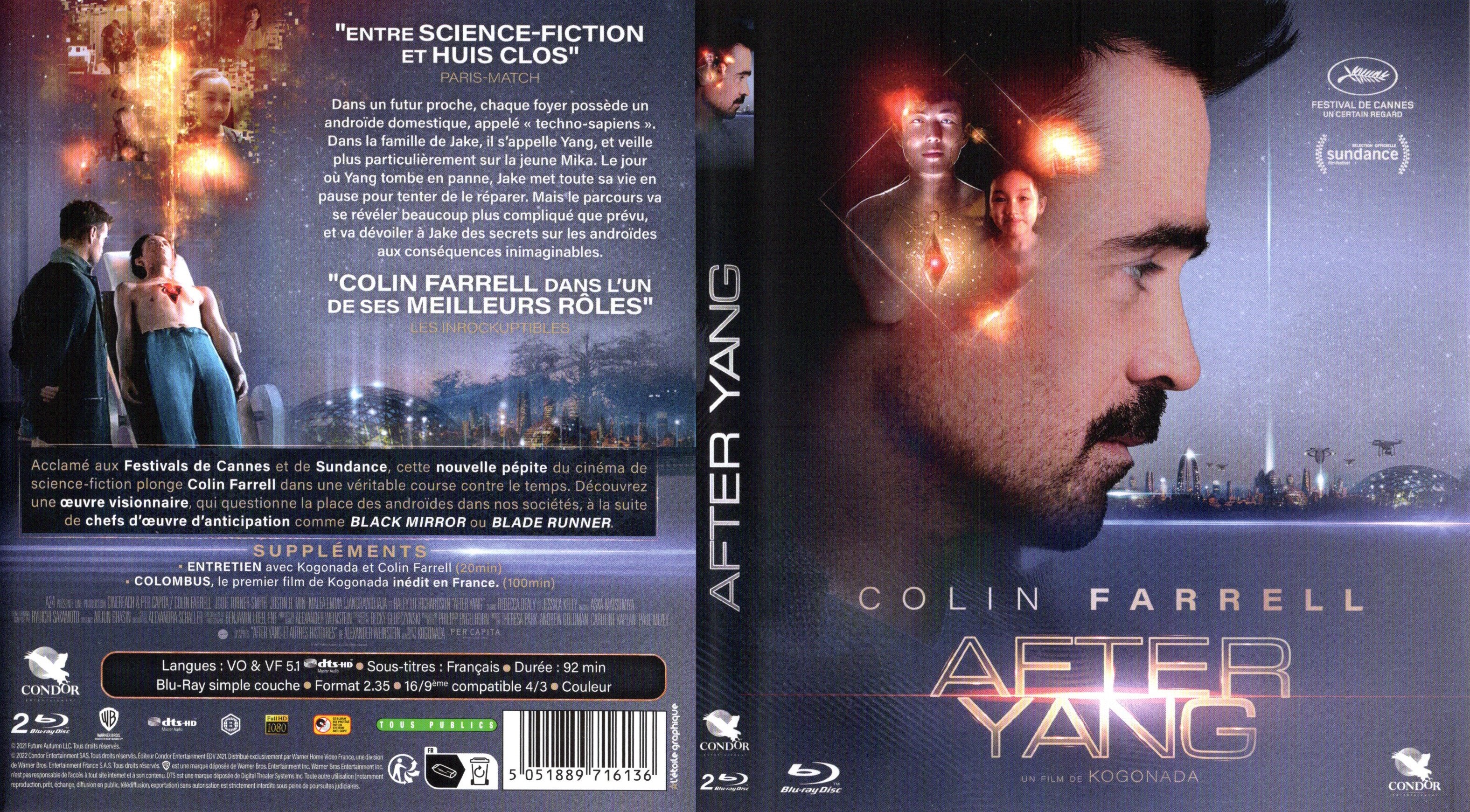 Jaquette DVD After Yang (BLU-RAY)