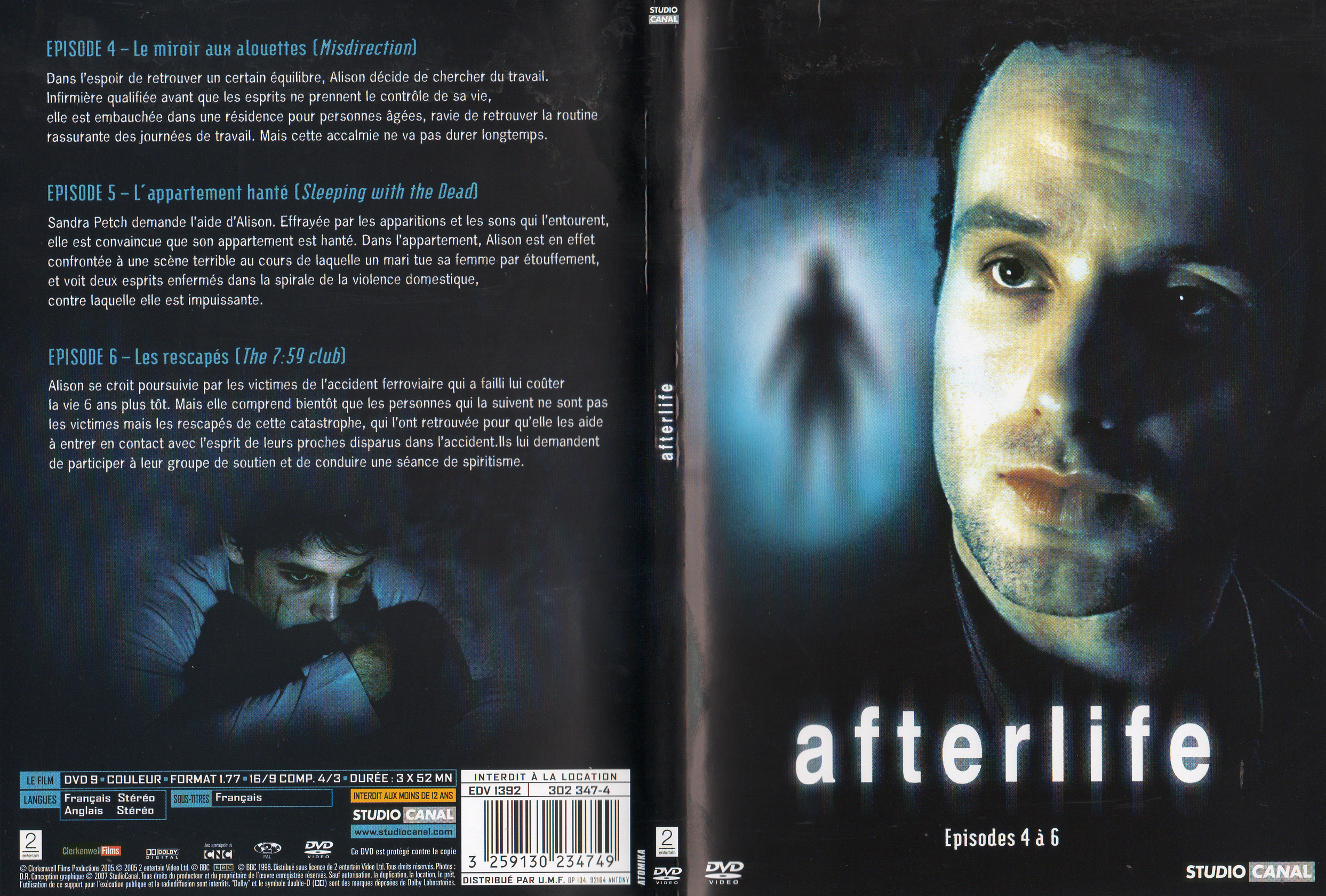 Jaquette DVD Afterlife Saison 1 DVD 2
