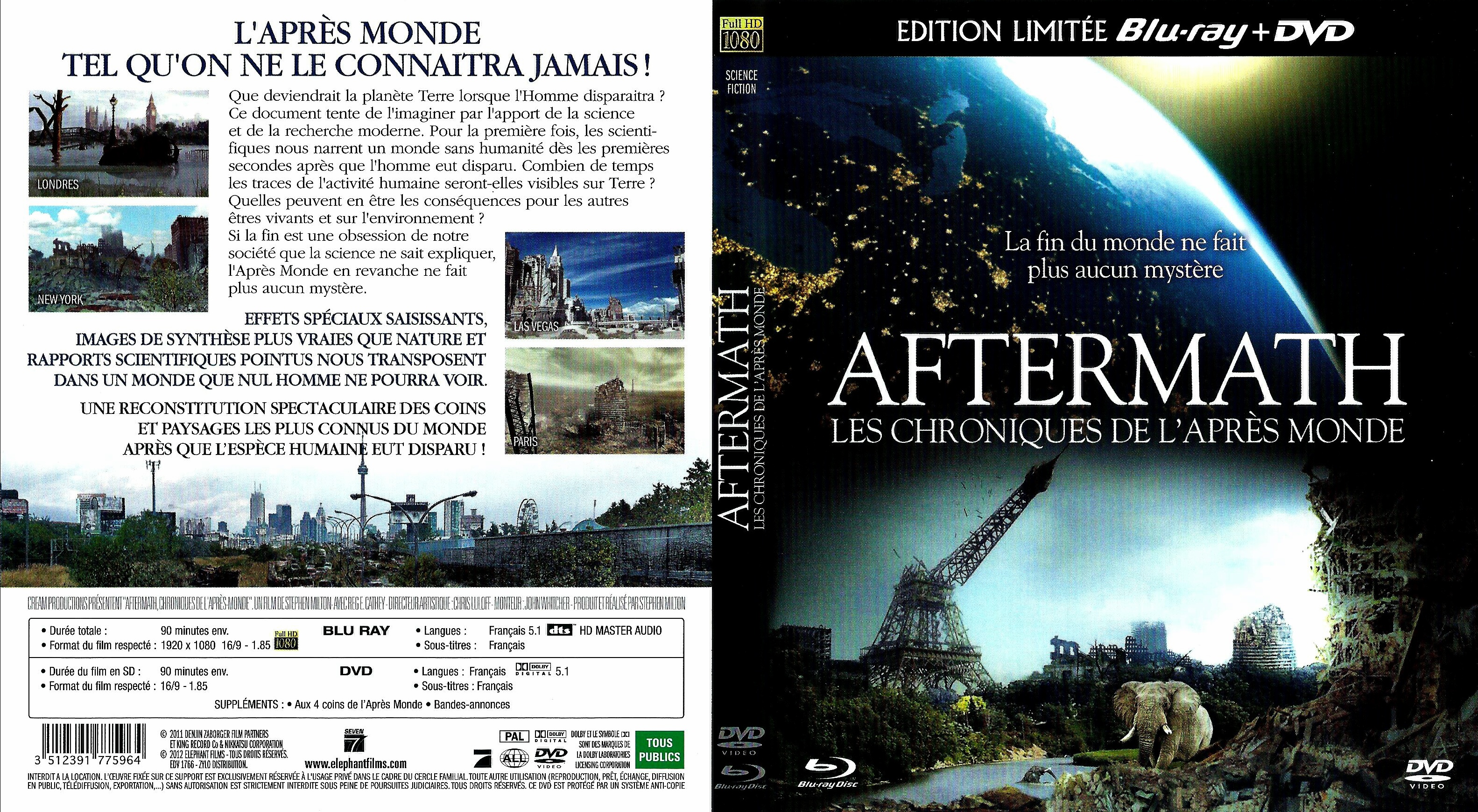 Jaquette DVD Aftermath les chroniques de l