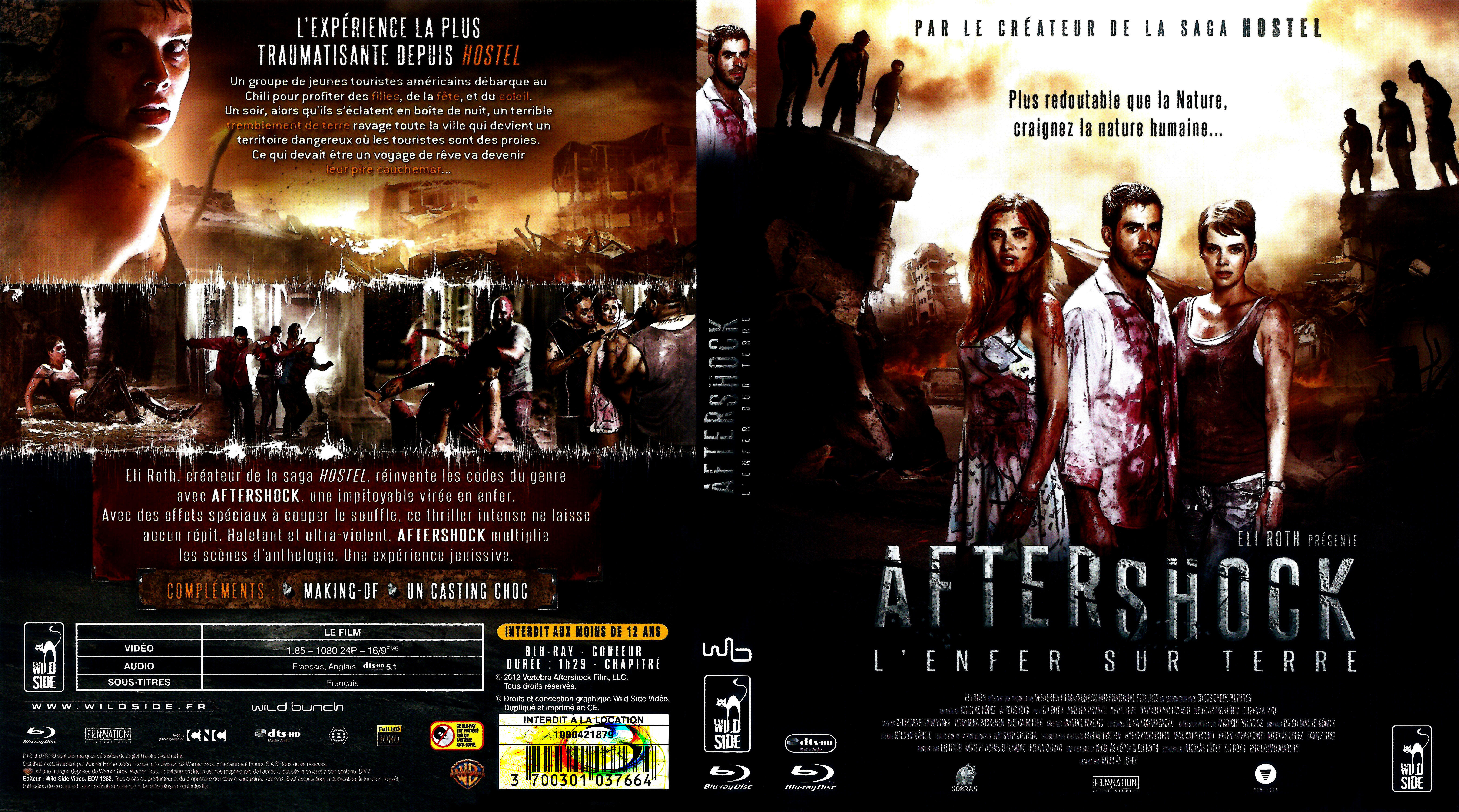 Jaquette DVD Aftershock l