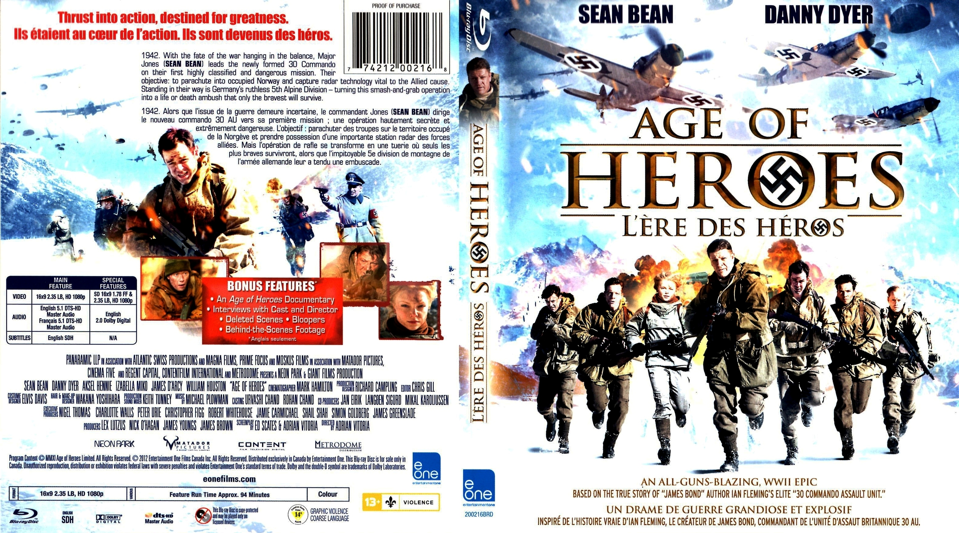 Jaquette DVD Age of Heroes - L