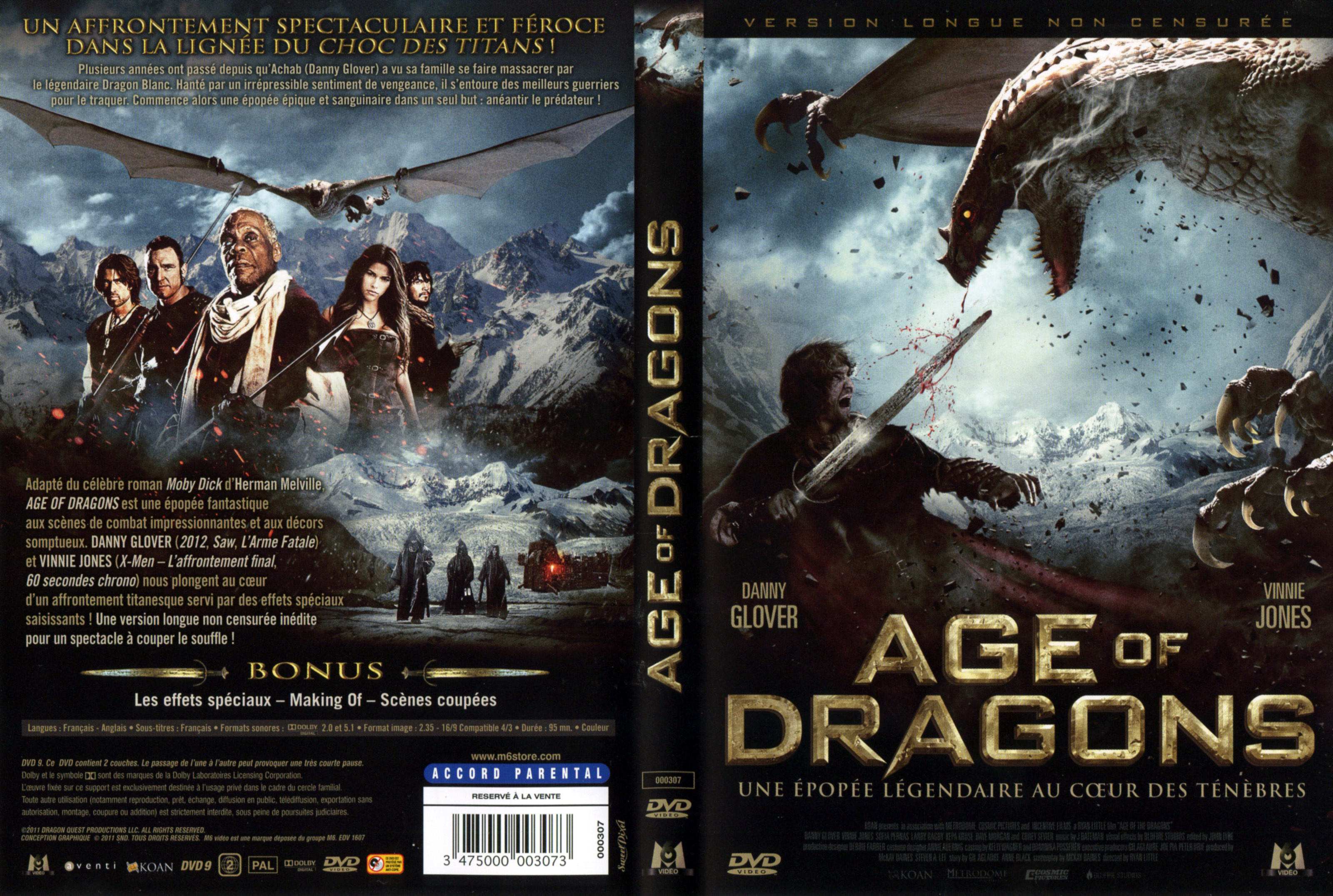 Jaquette DVD Age of dragons