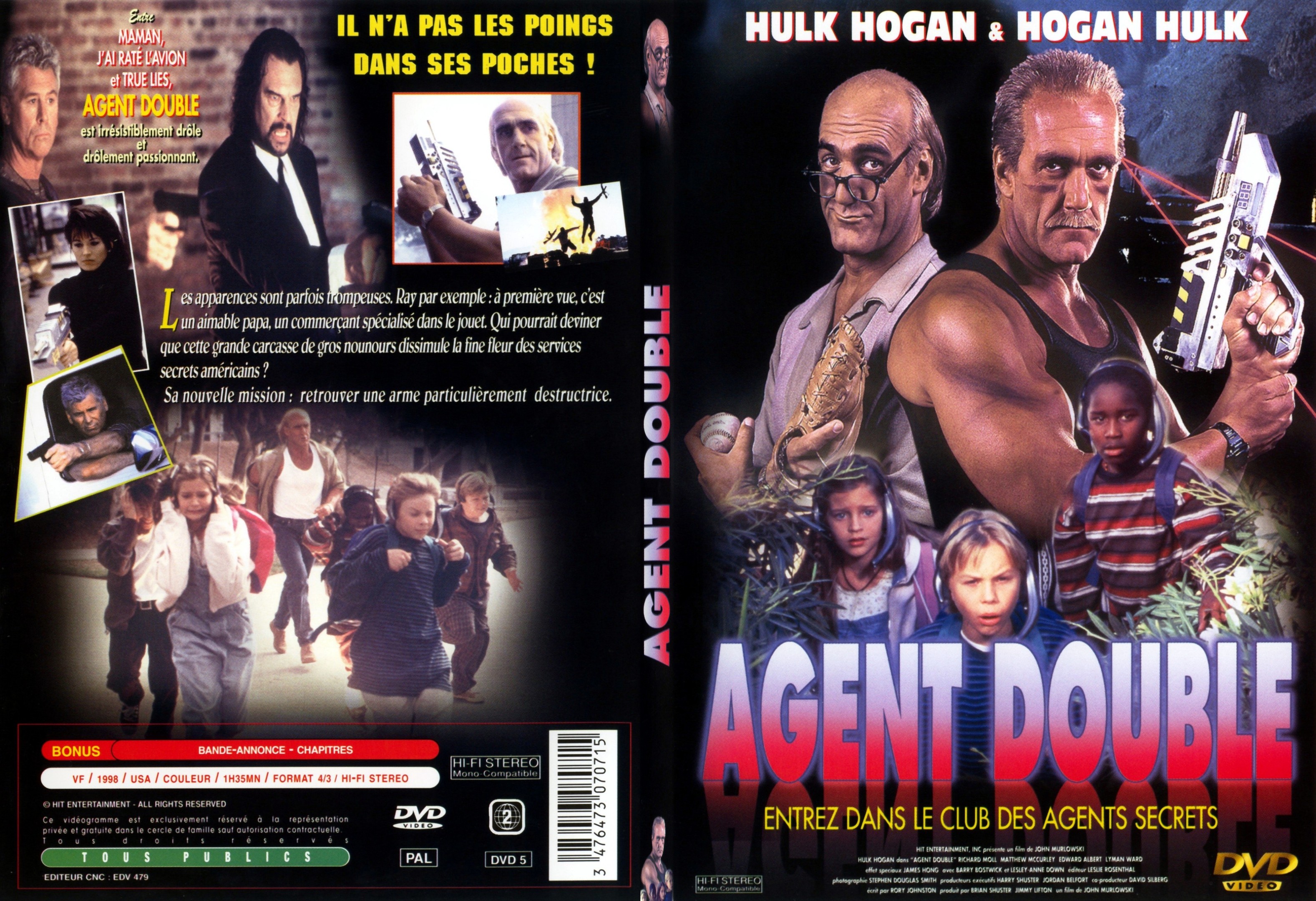 Jaquette DVD Agent Double - SLIM