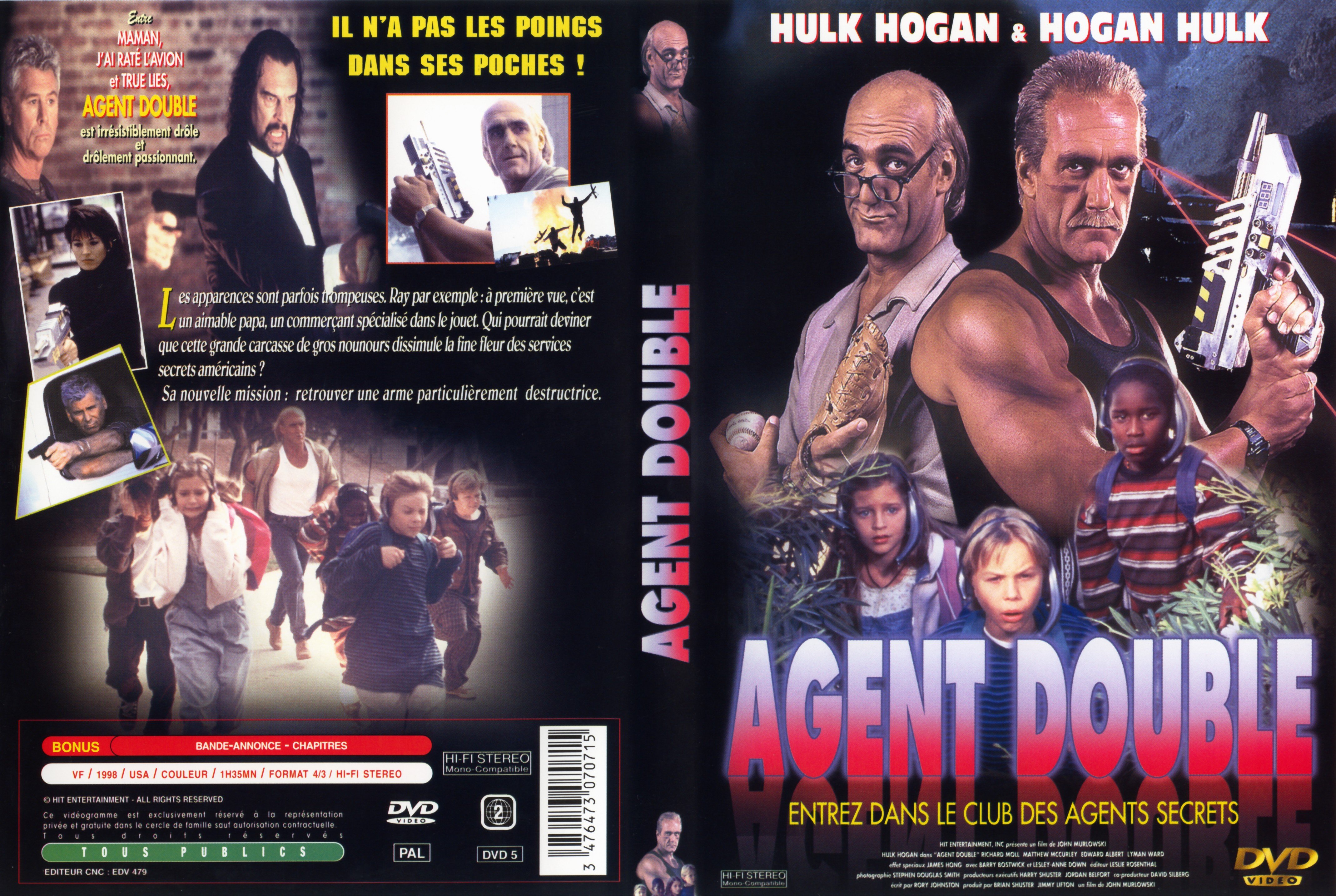 Jaquette DVD Agent double