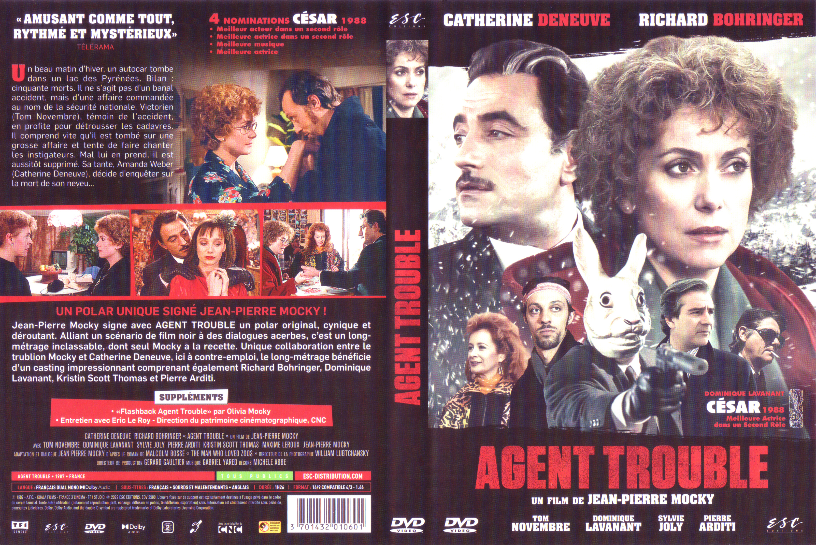 Jaquette DVD Agent trouble v2