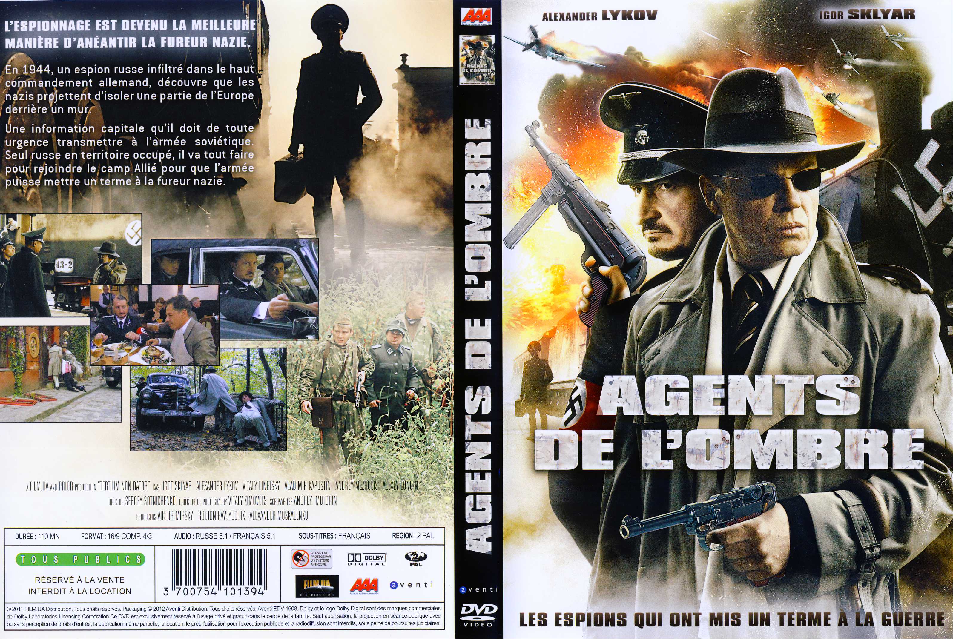 Jaquette DVD Agents de l