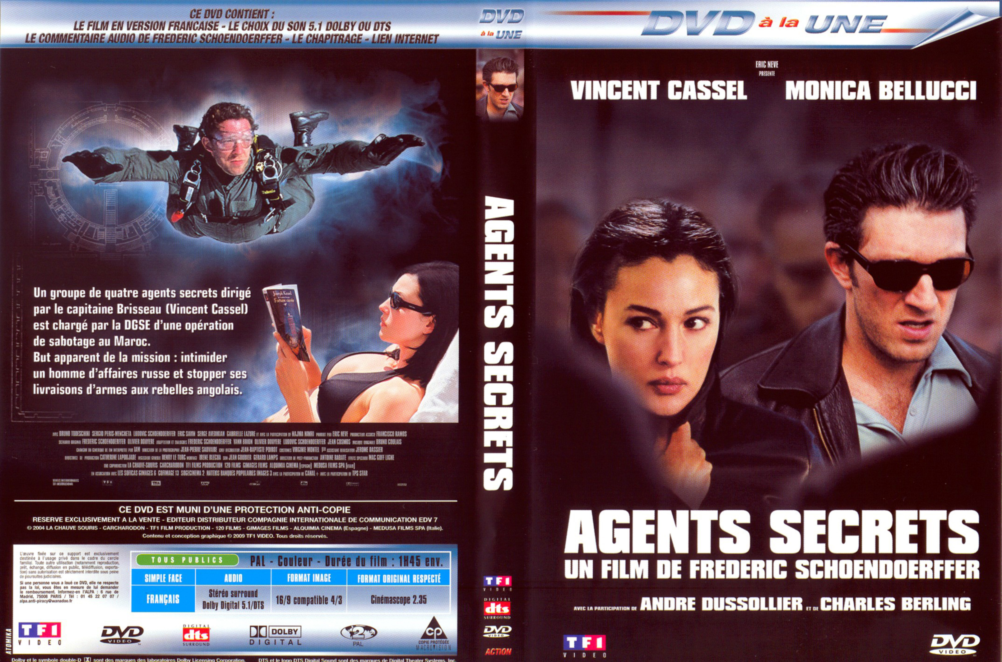 Jaquette DVD Agents secrets v3
