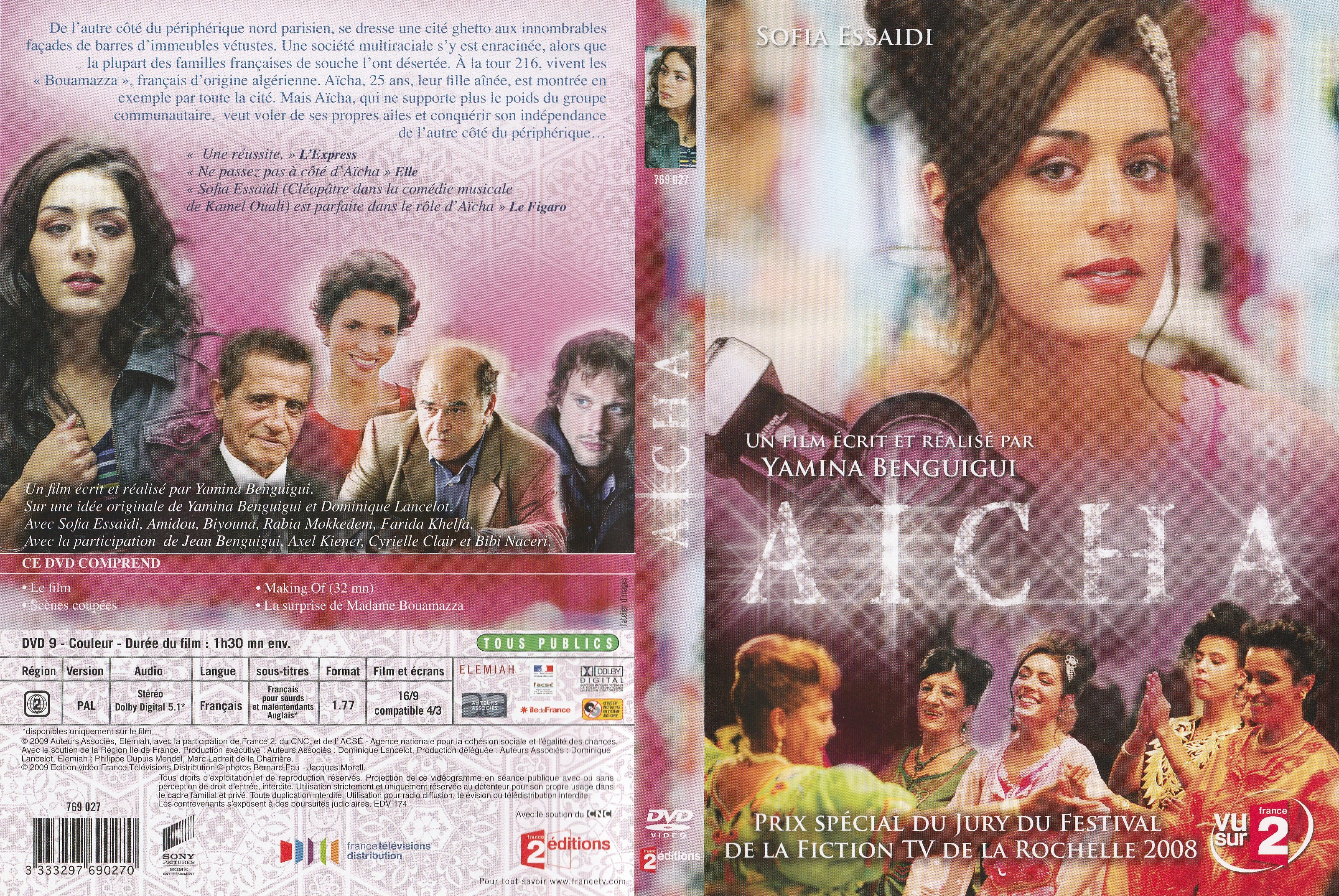 Jaquette DVD Aicha DVD 1