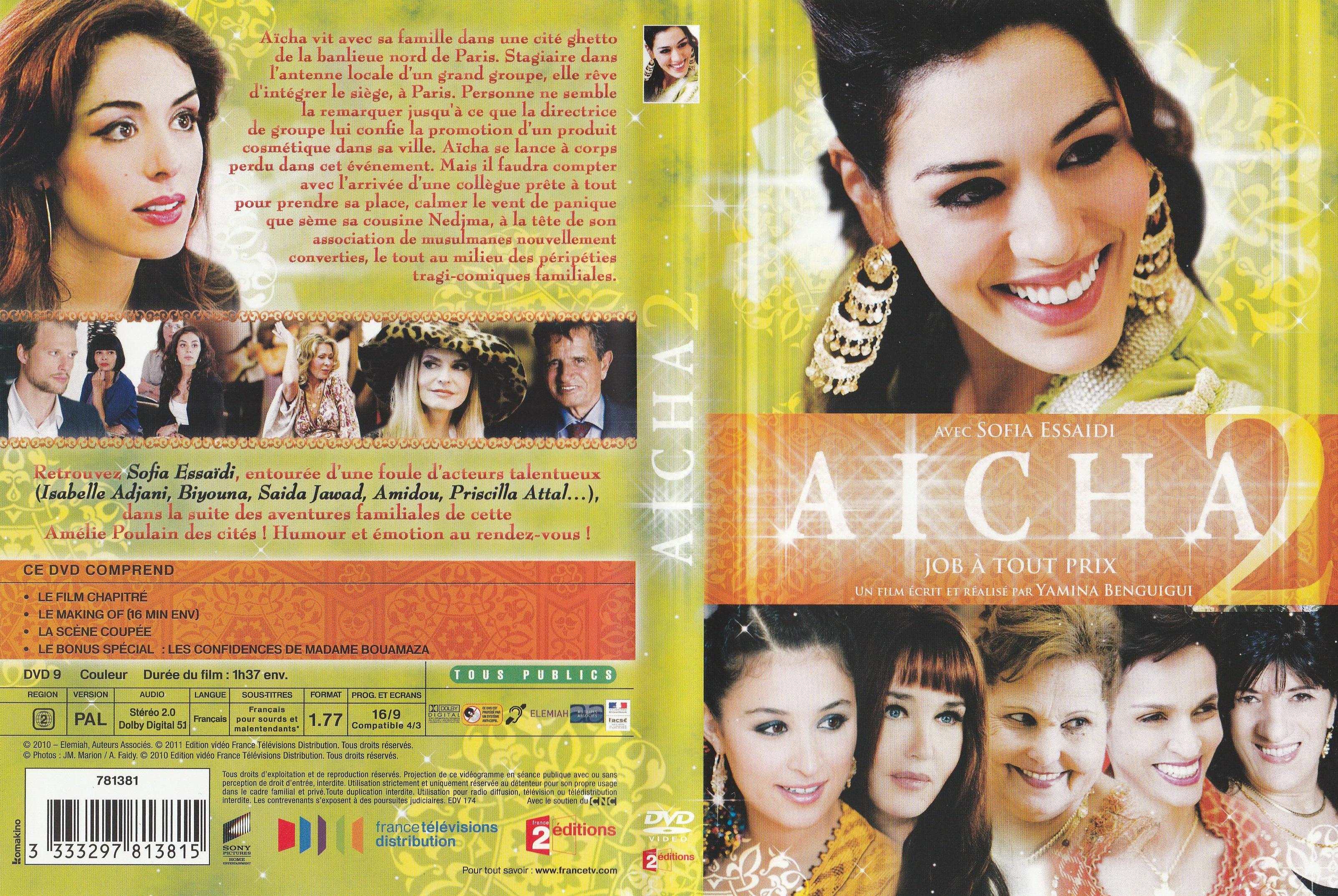 Jaquette DVD Aicha DVD 2