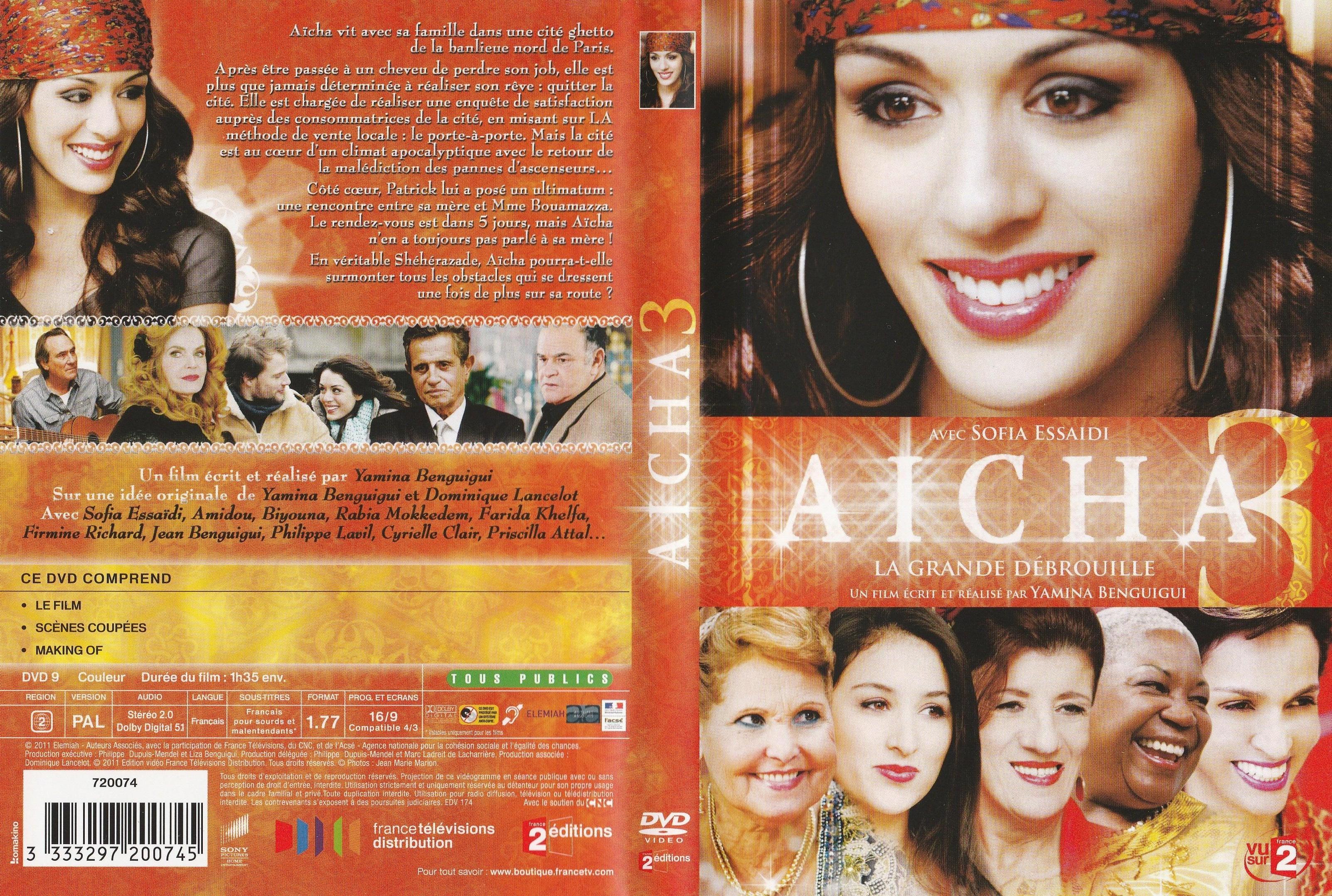 Jaquette DVD Aicha DVD 3