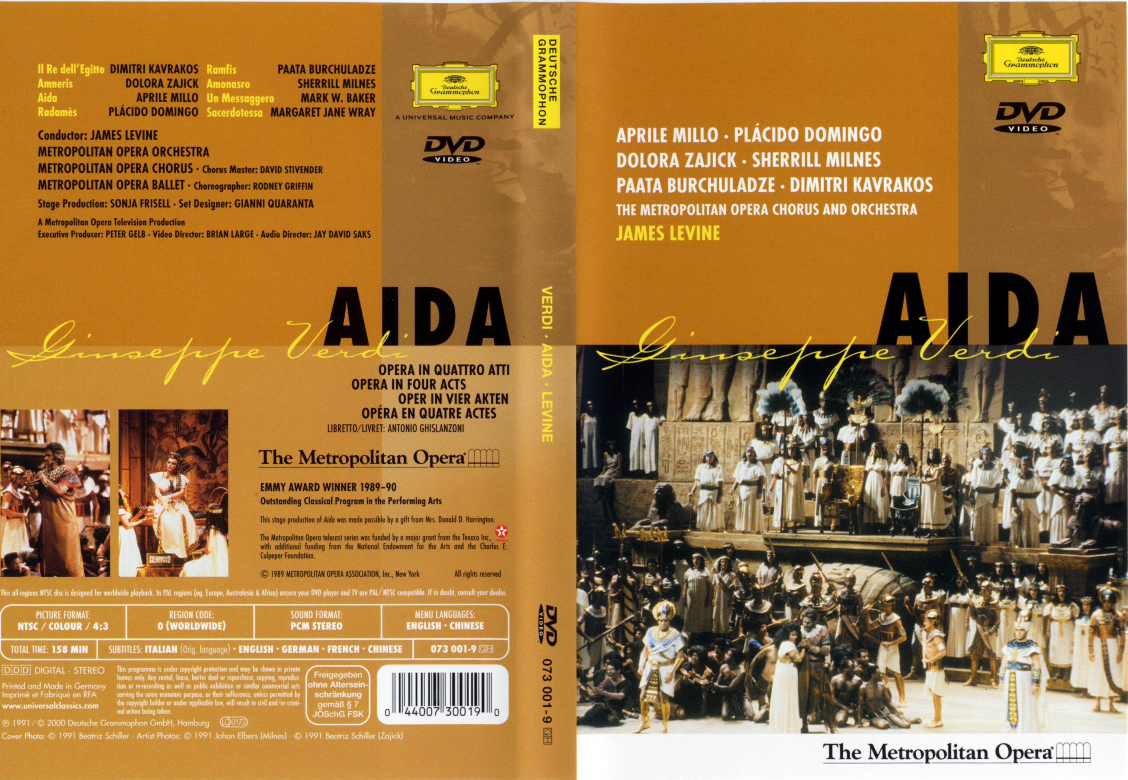Jaquette DVD Aida