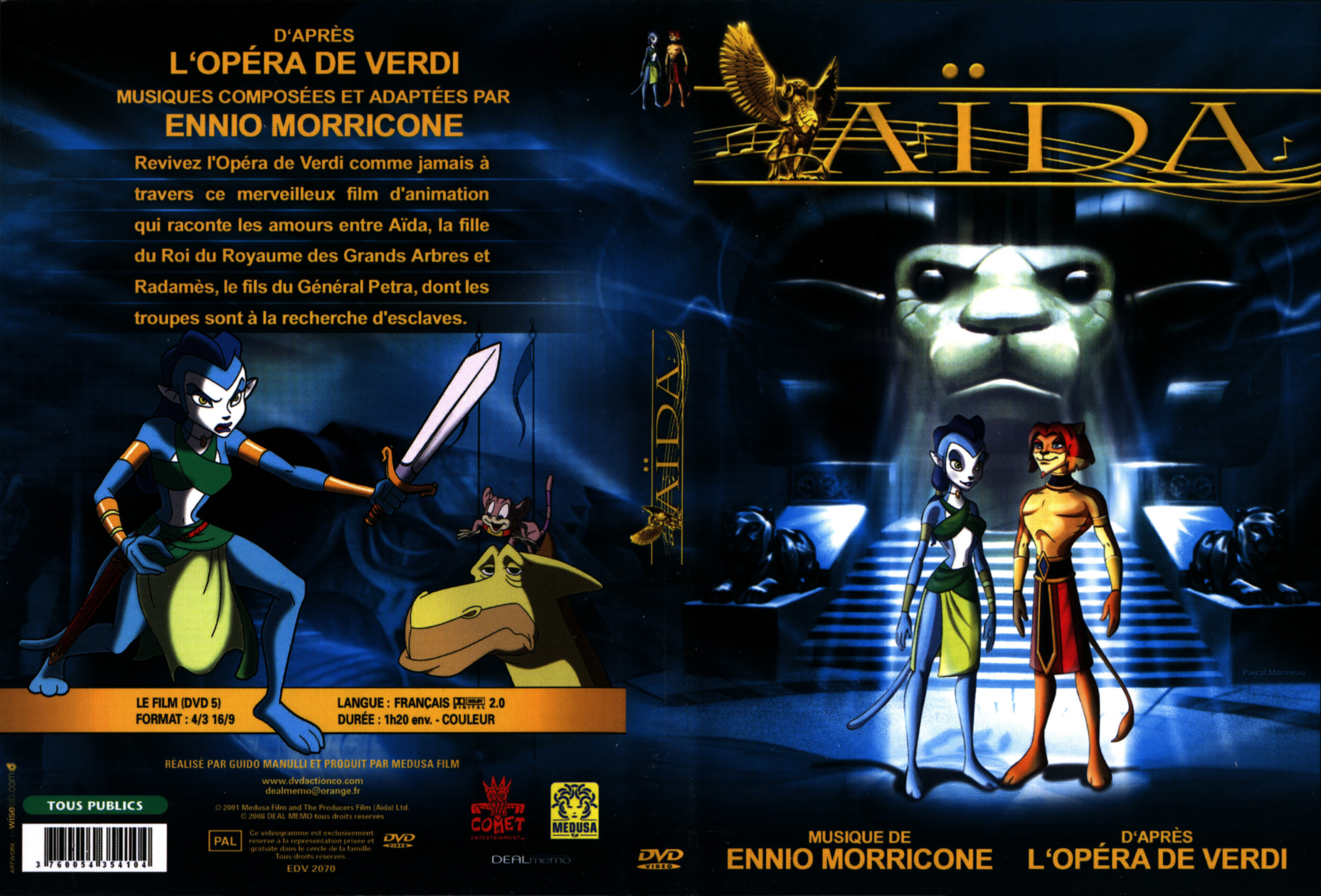Jaquette DVD Aida (DA)