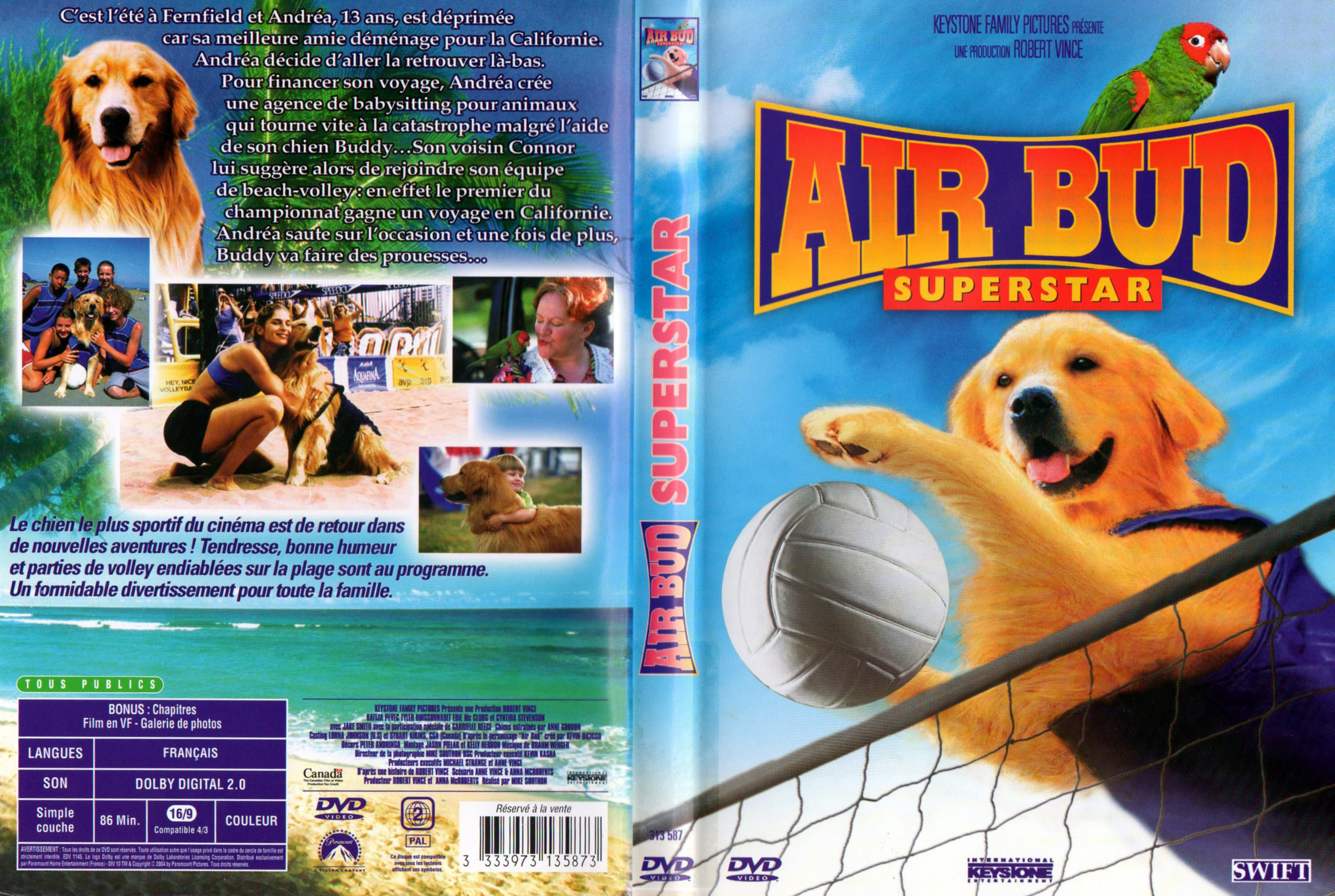 Jaquette DVD Air Bud 5 Superstar