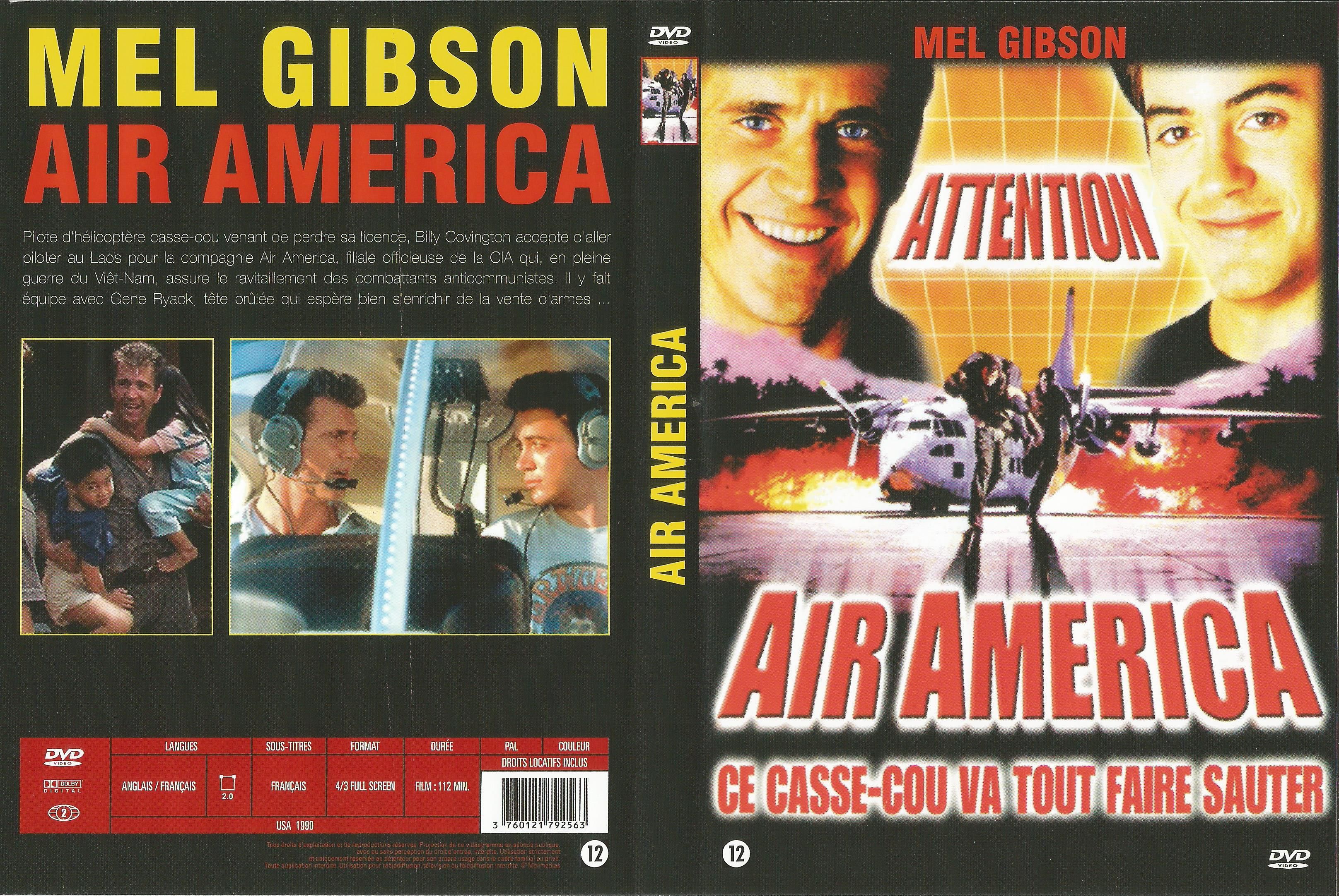 Jaquette DVD Air america v2