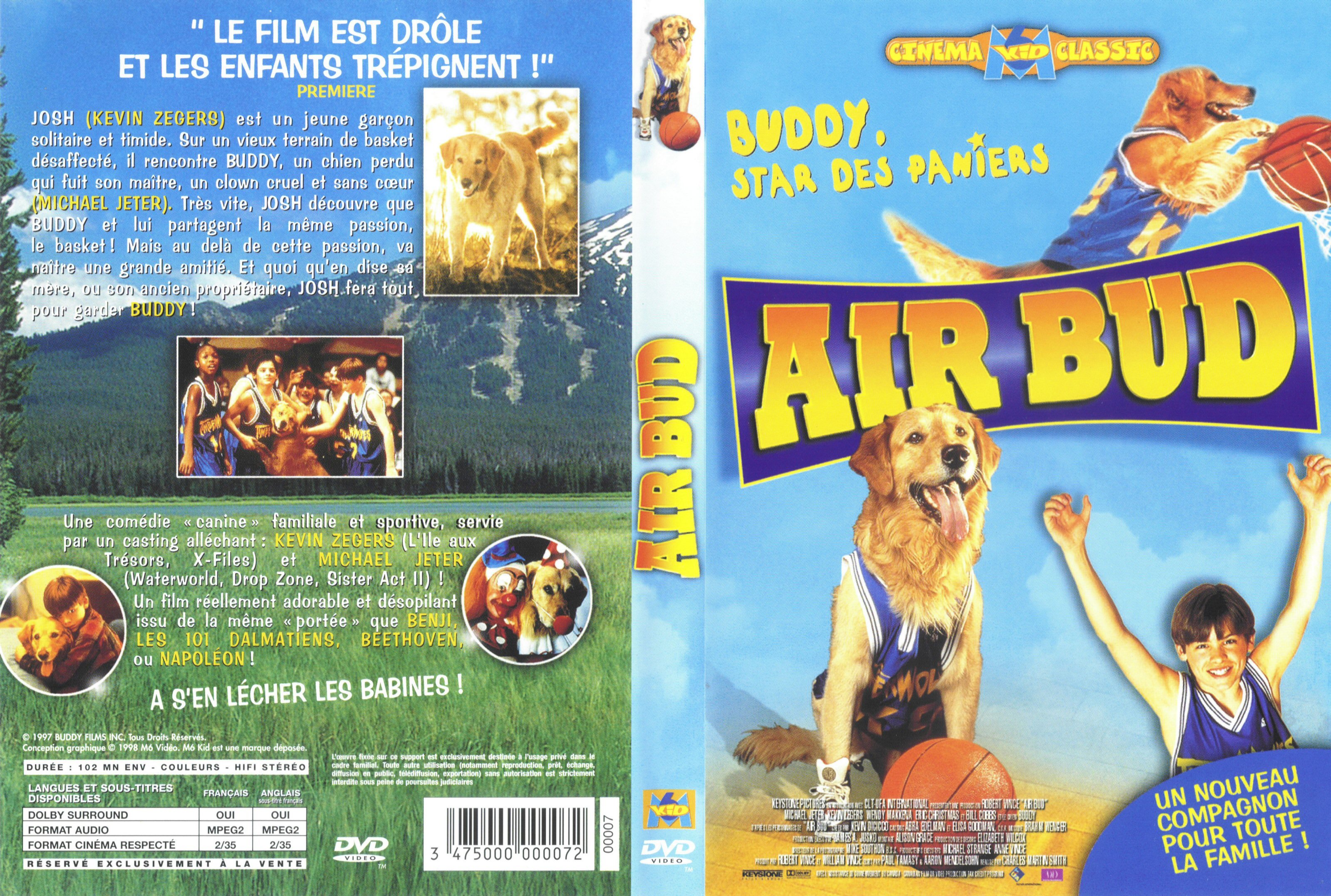 Jaquette DVD Air bud
