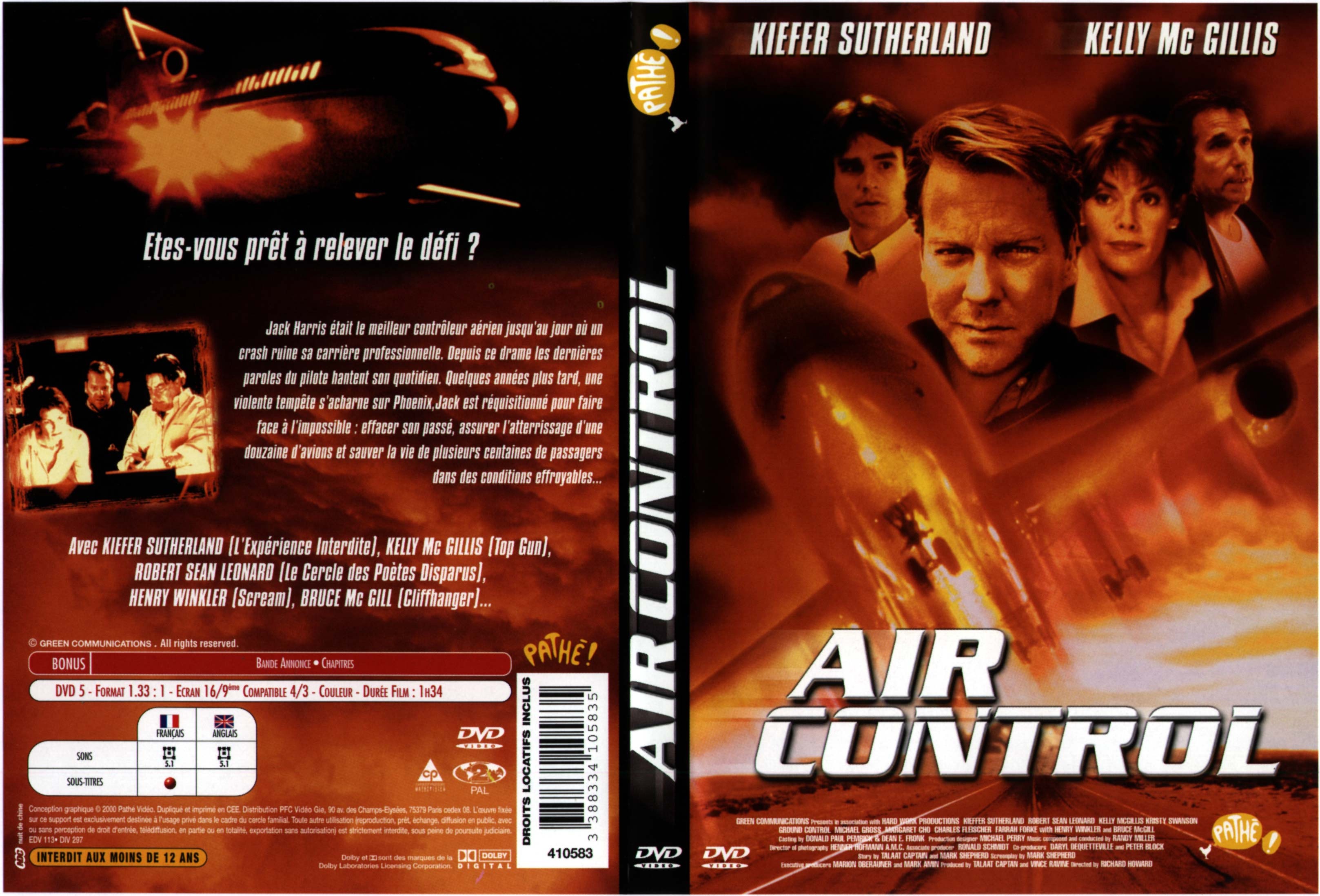 Jaquette DVD Air control