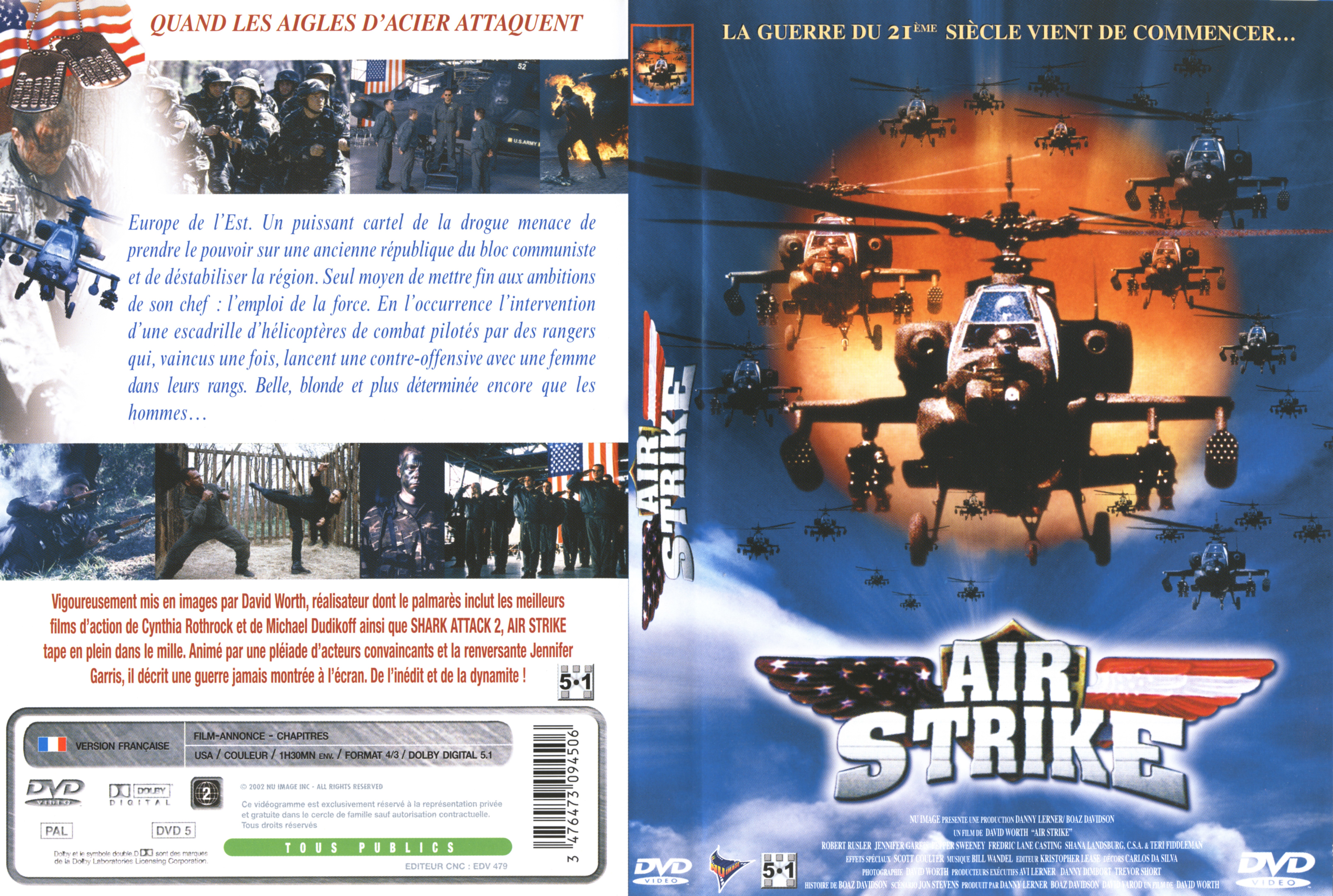 Jaquette DVD Air strike