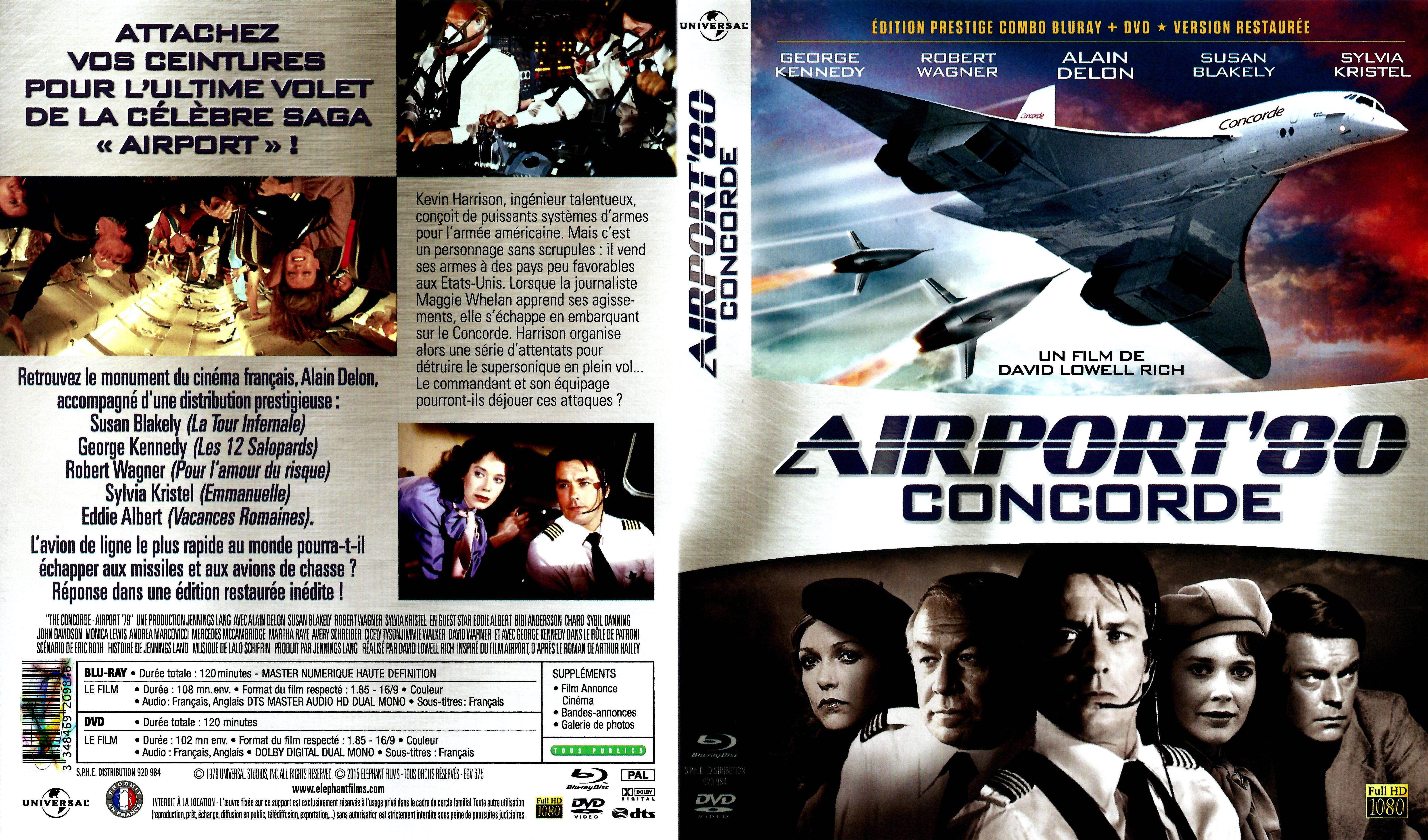 Jaquette DVD Airport 80 Concorde (BLU-RAY)