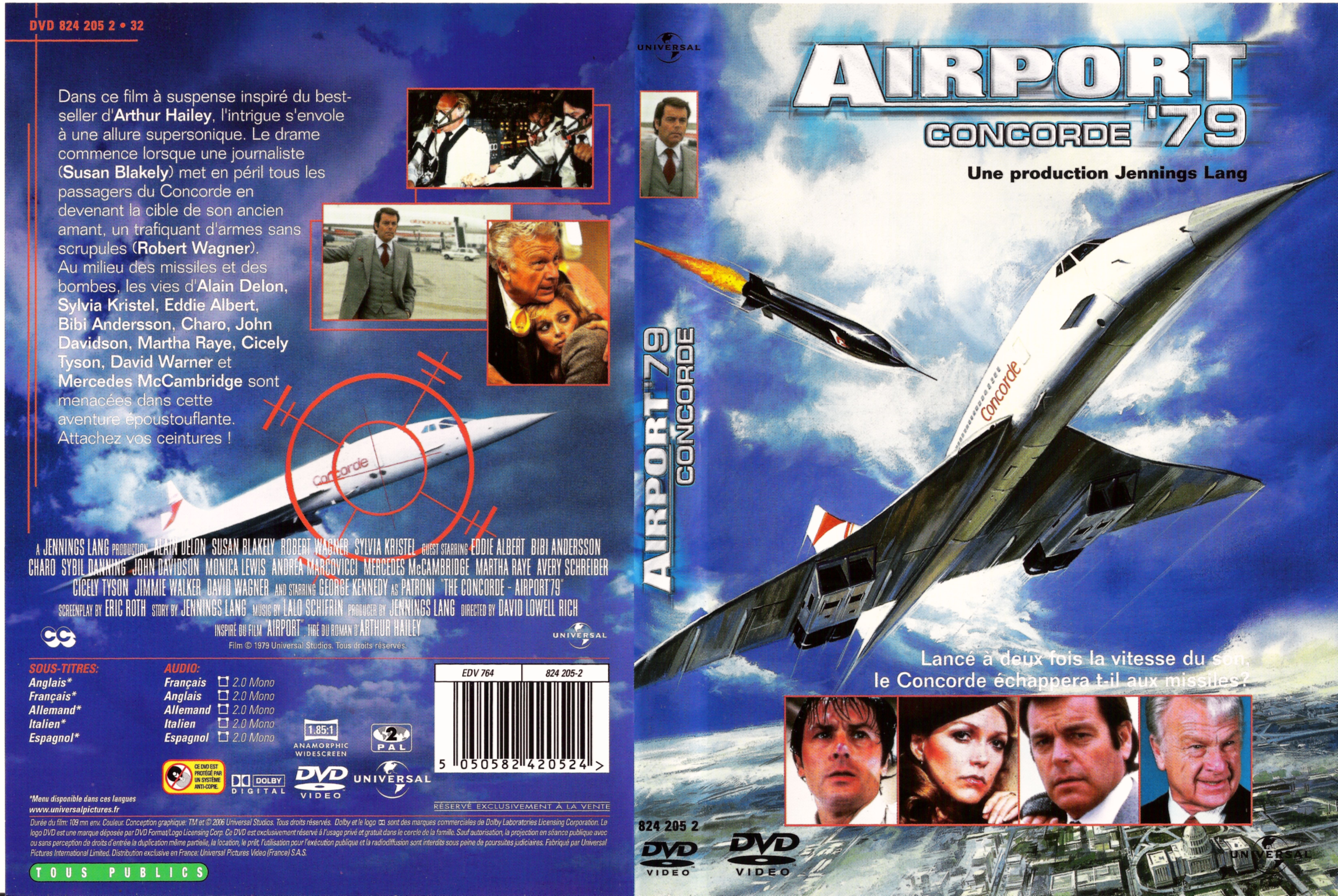 Jaquette DVD Airport Concorde 79
