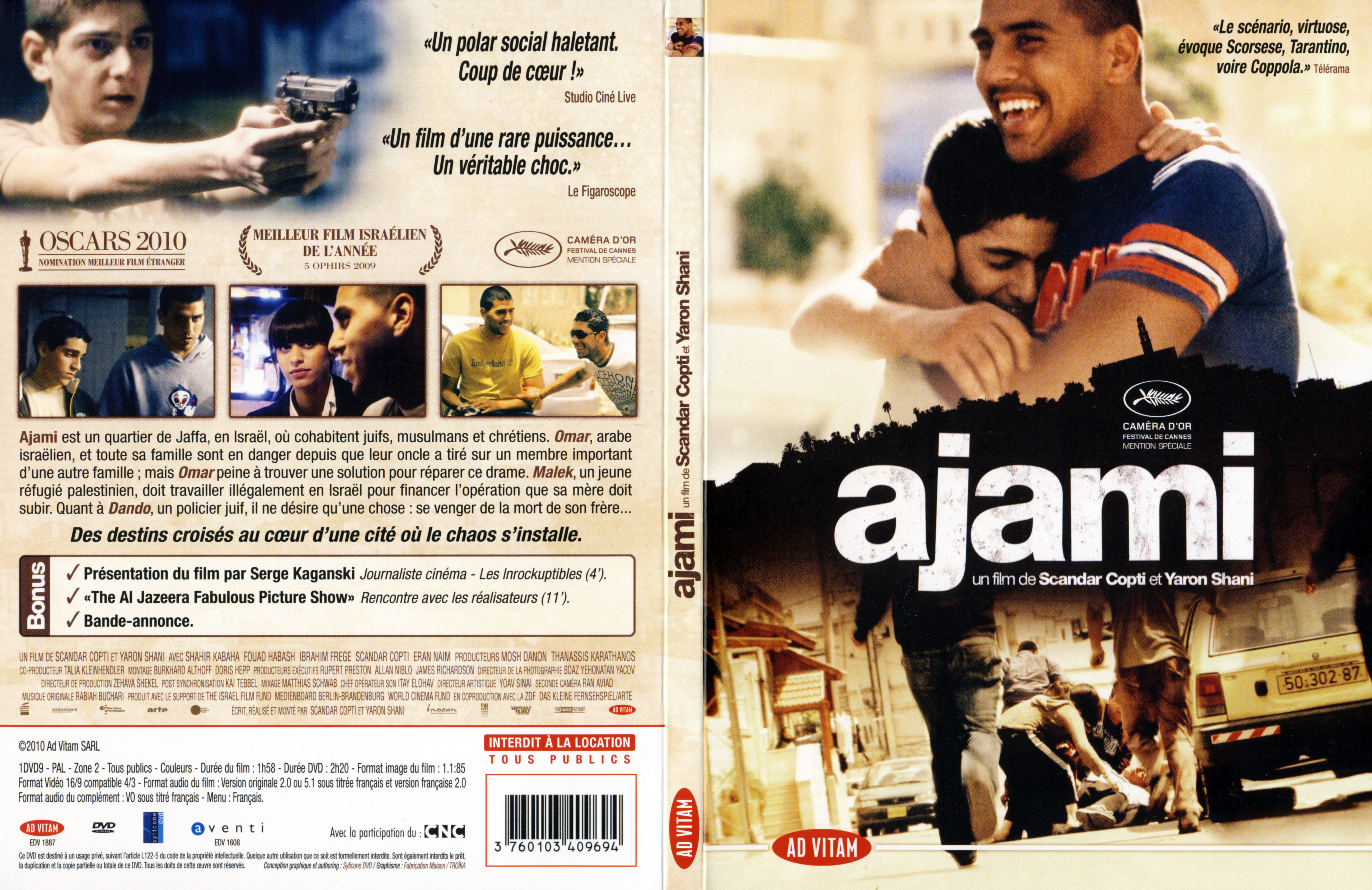 Jaquette DVD Ajami
