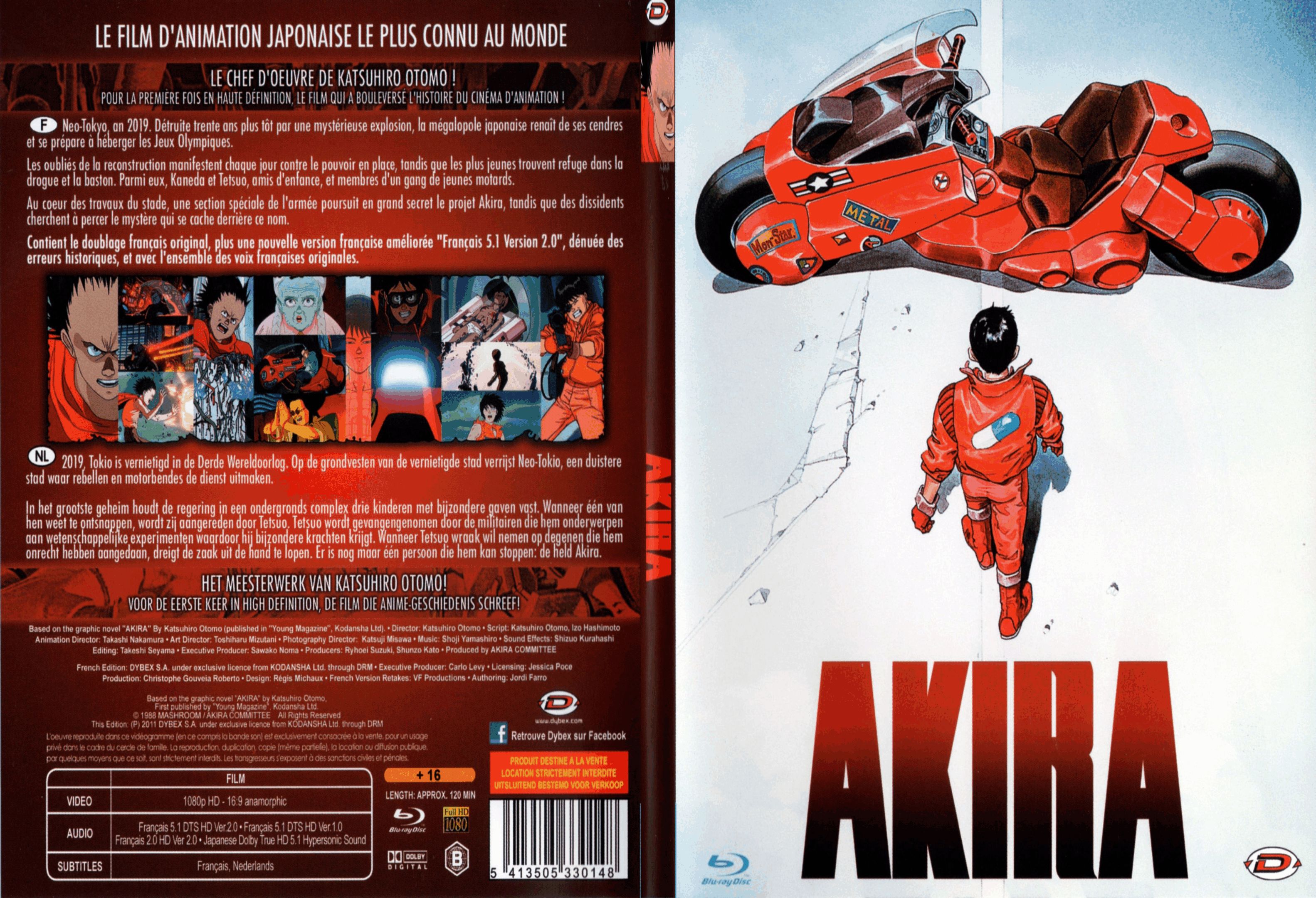 Jaquette DVD Akira - SLIM