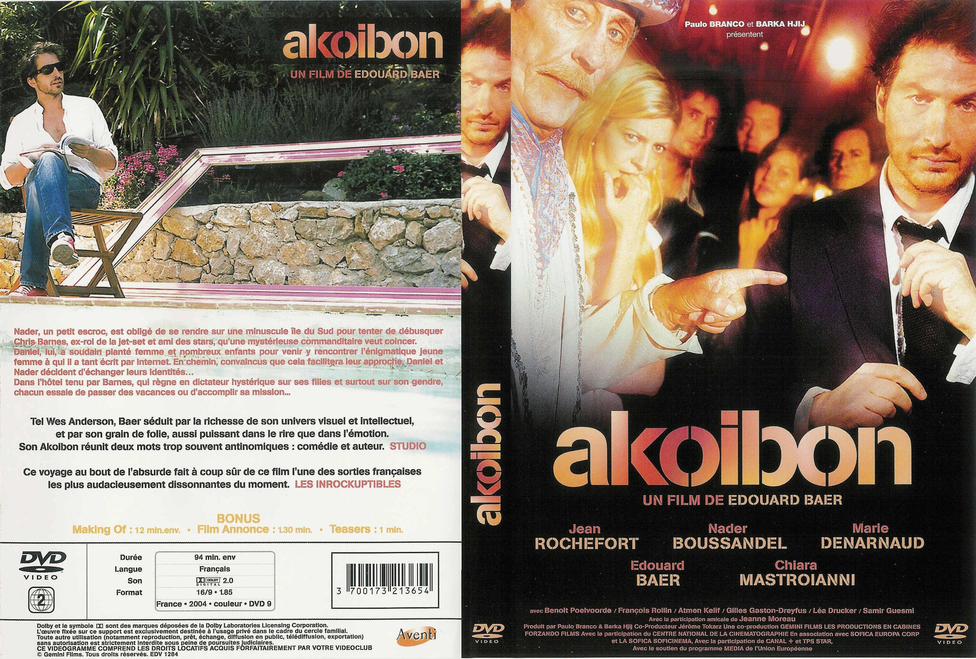 Jaquette DVD Akoibon