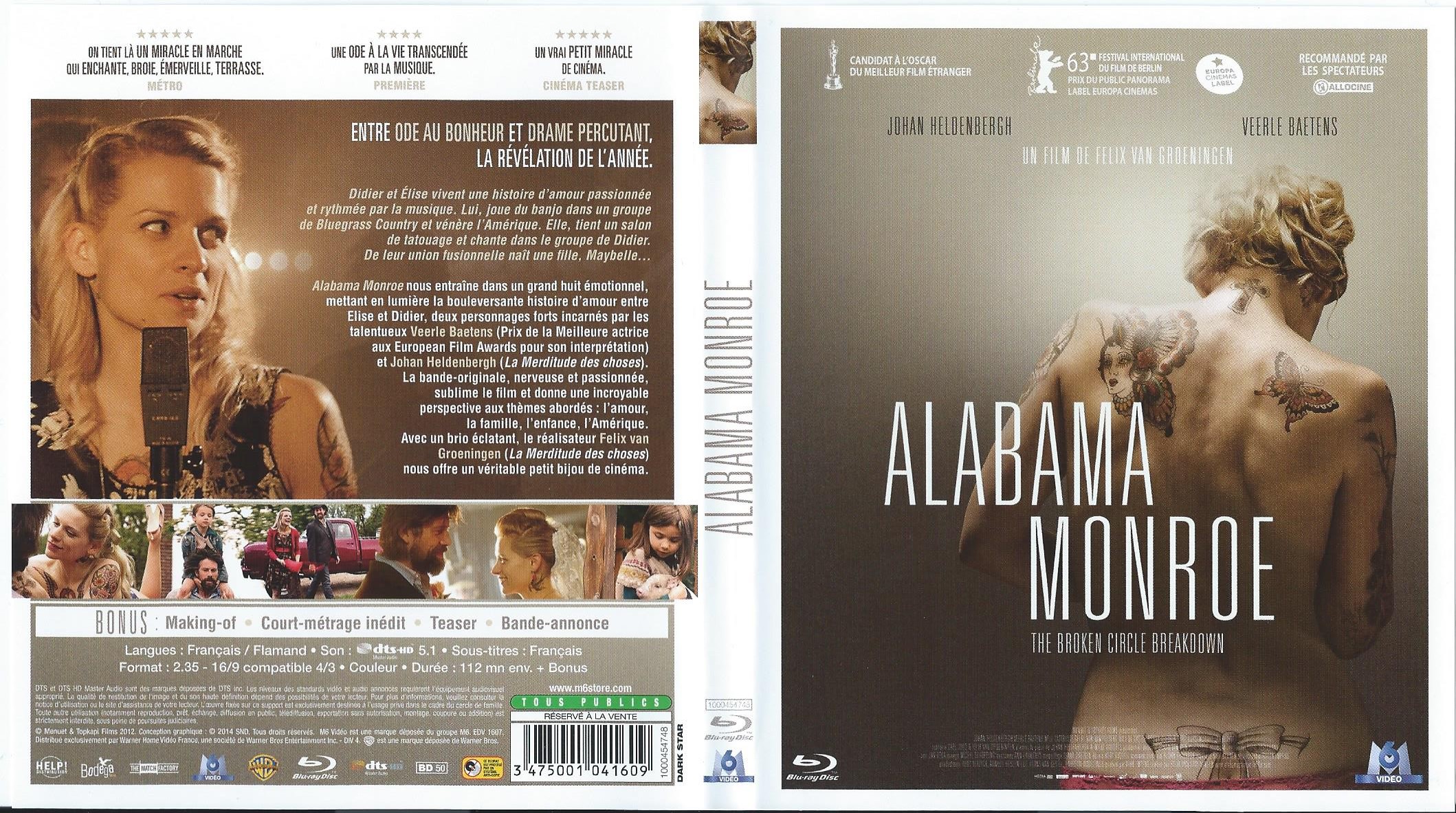 Jaquette DVD Alabama Monroe (BLU-RAY)