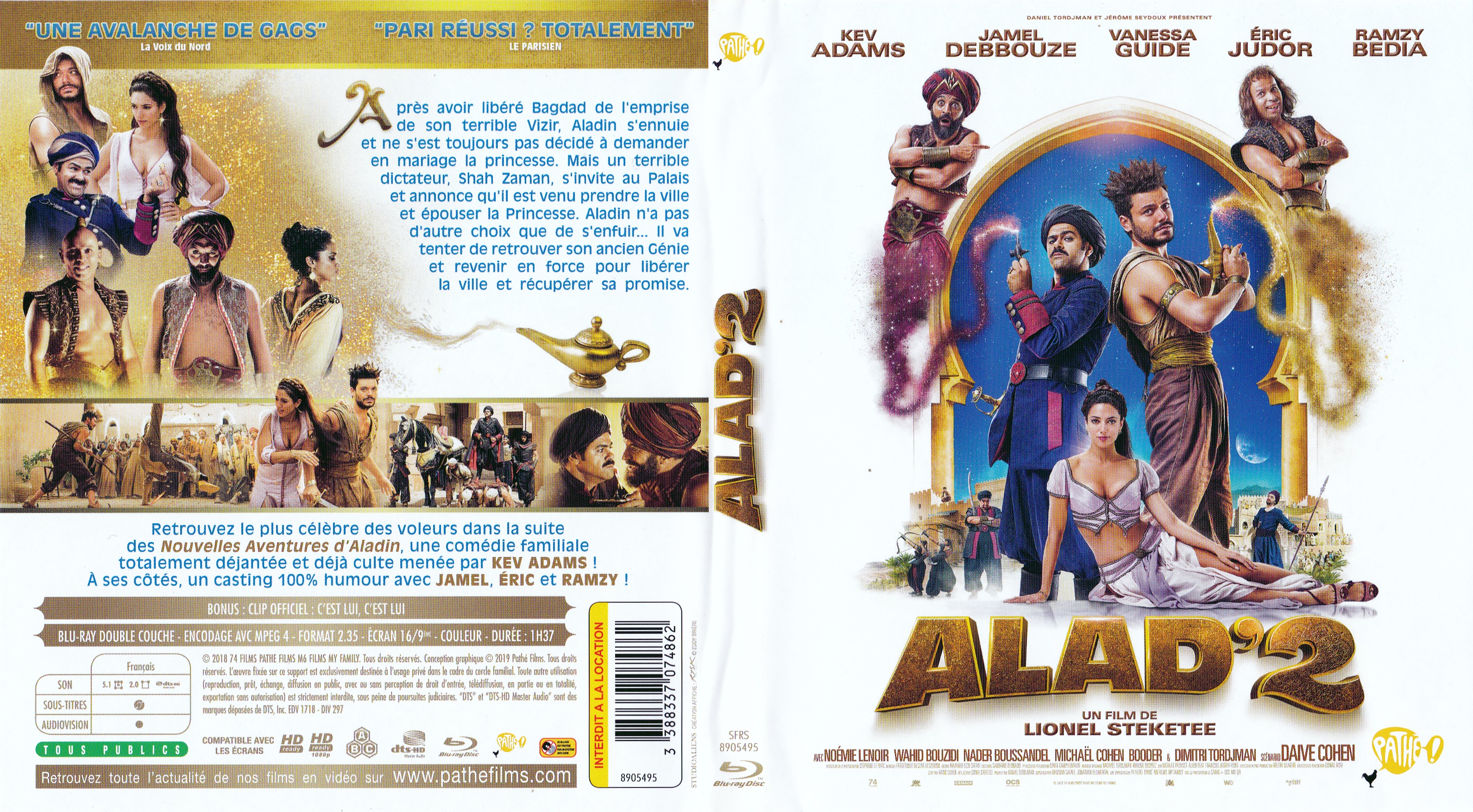 Jaquette DVD Alad