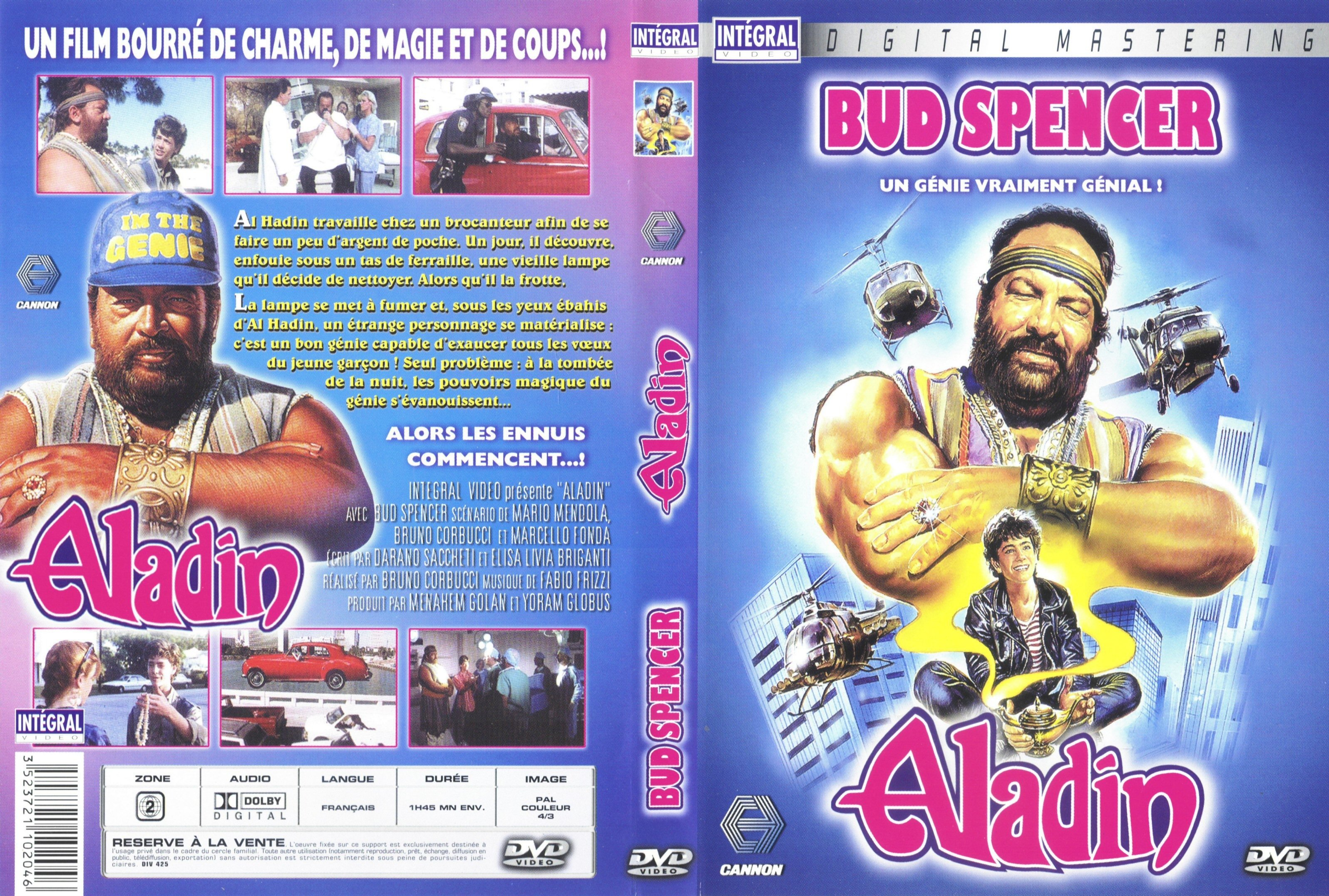 Jaquette DVD Aladin Le film