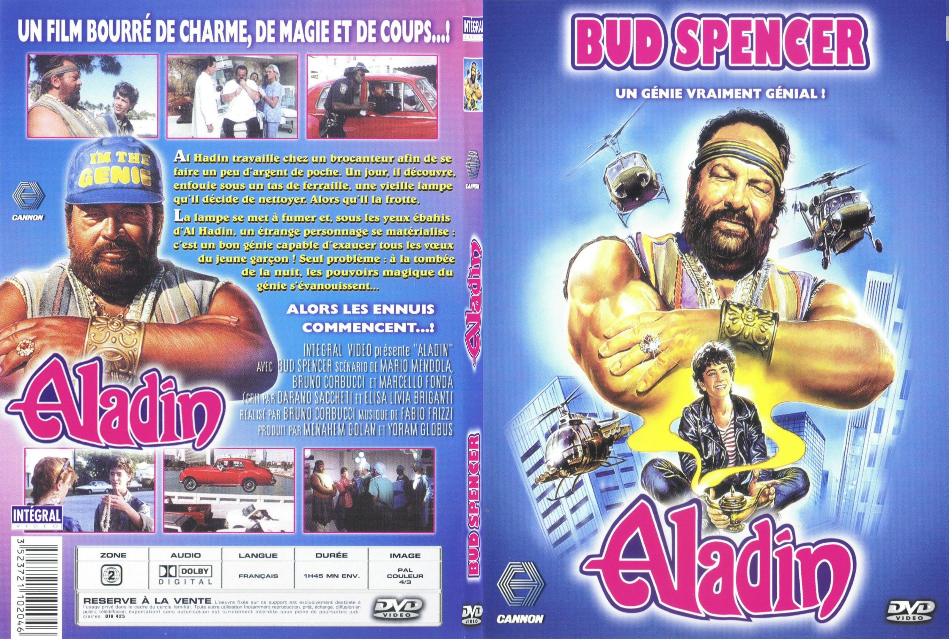 Jaquette DVD Aladin Le film - SLIM