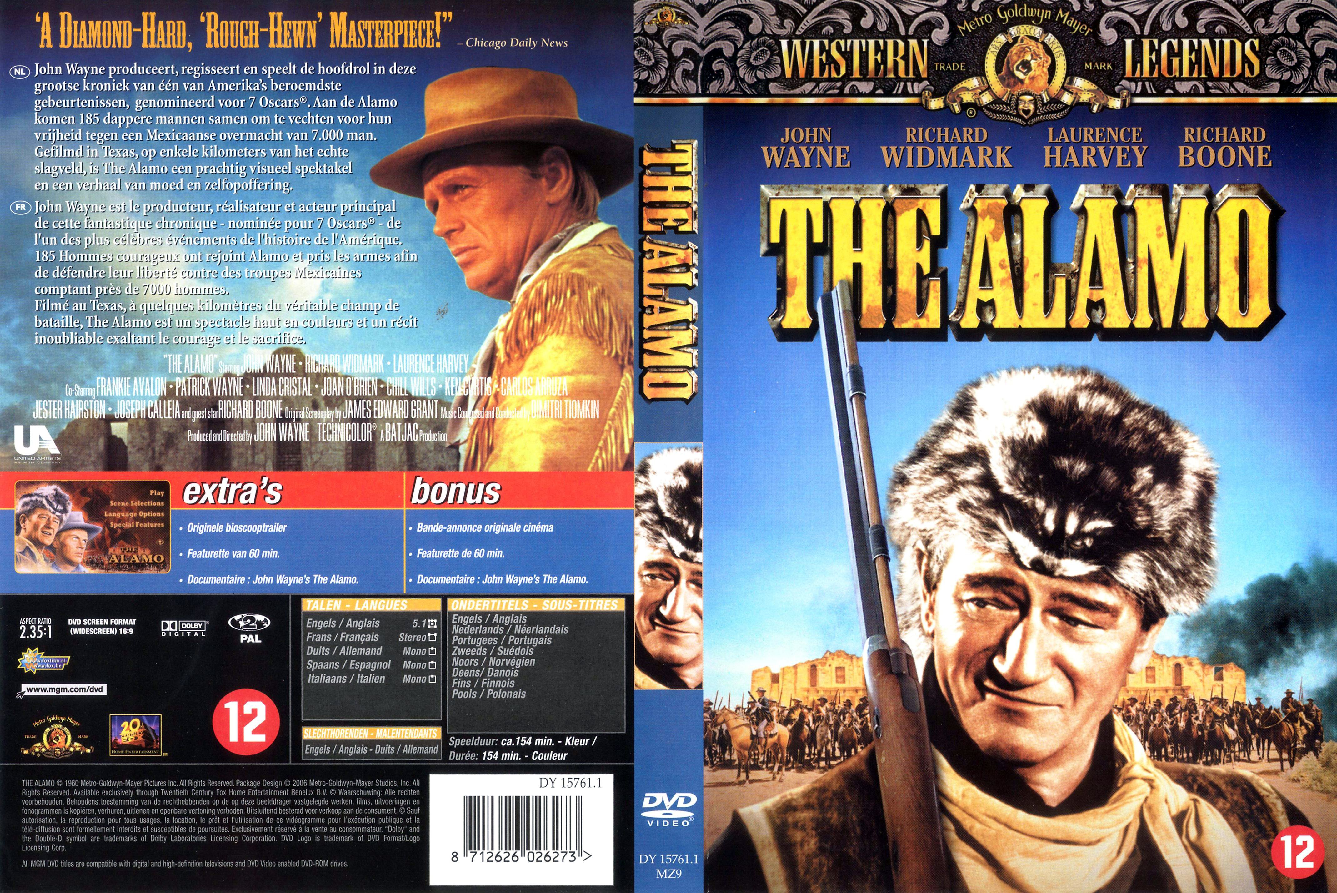 Jaquette DVD Alamo v5