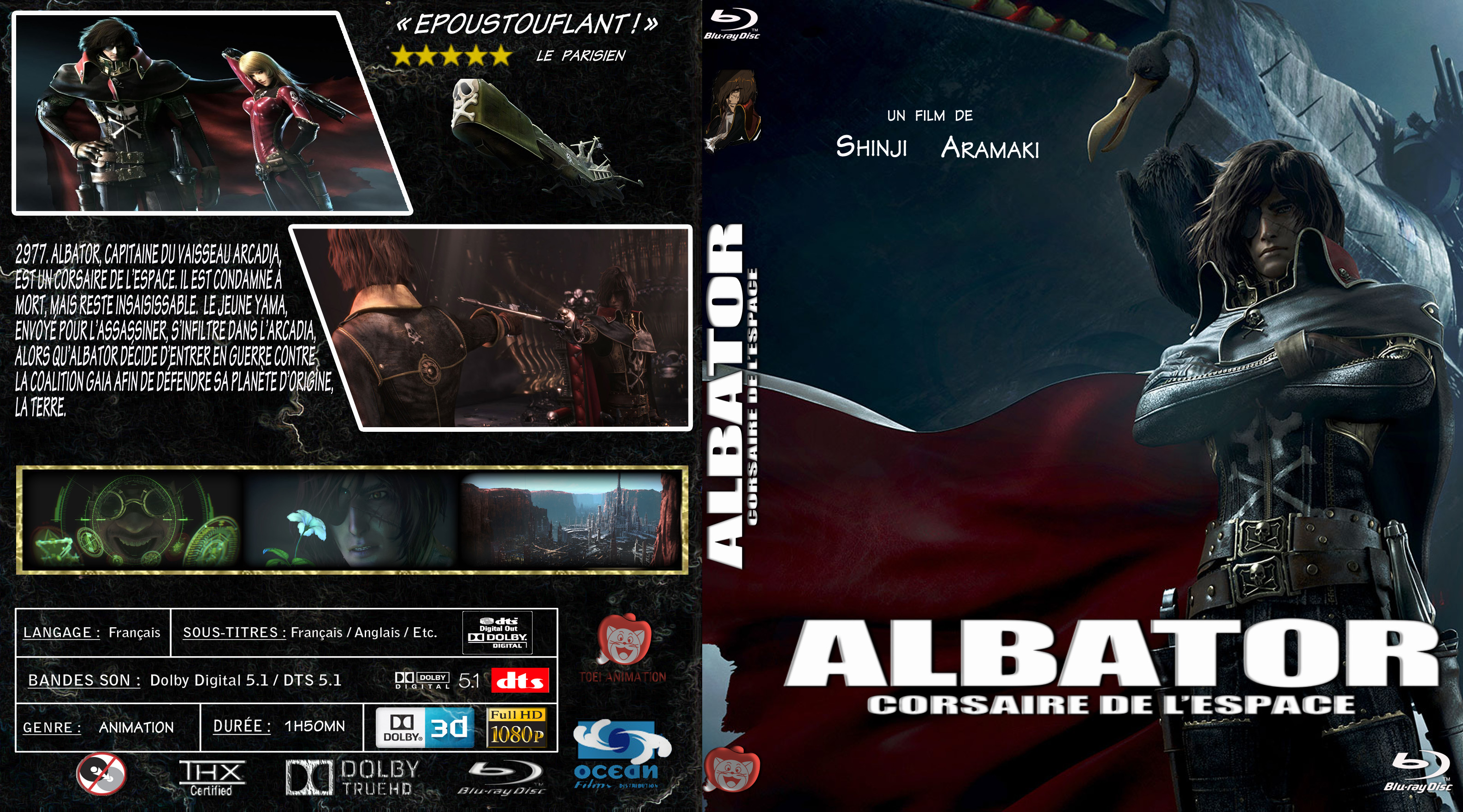 Jaquette DVD Albator, Corsaire de l