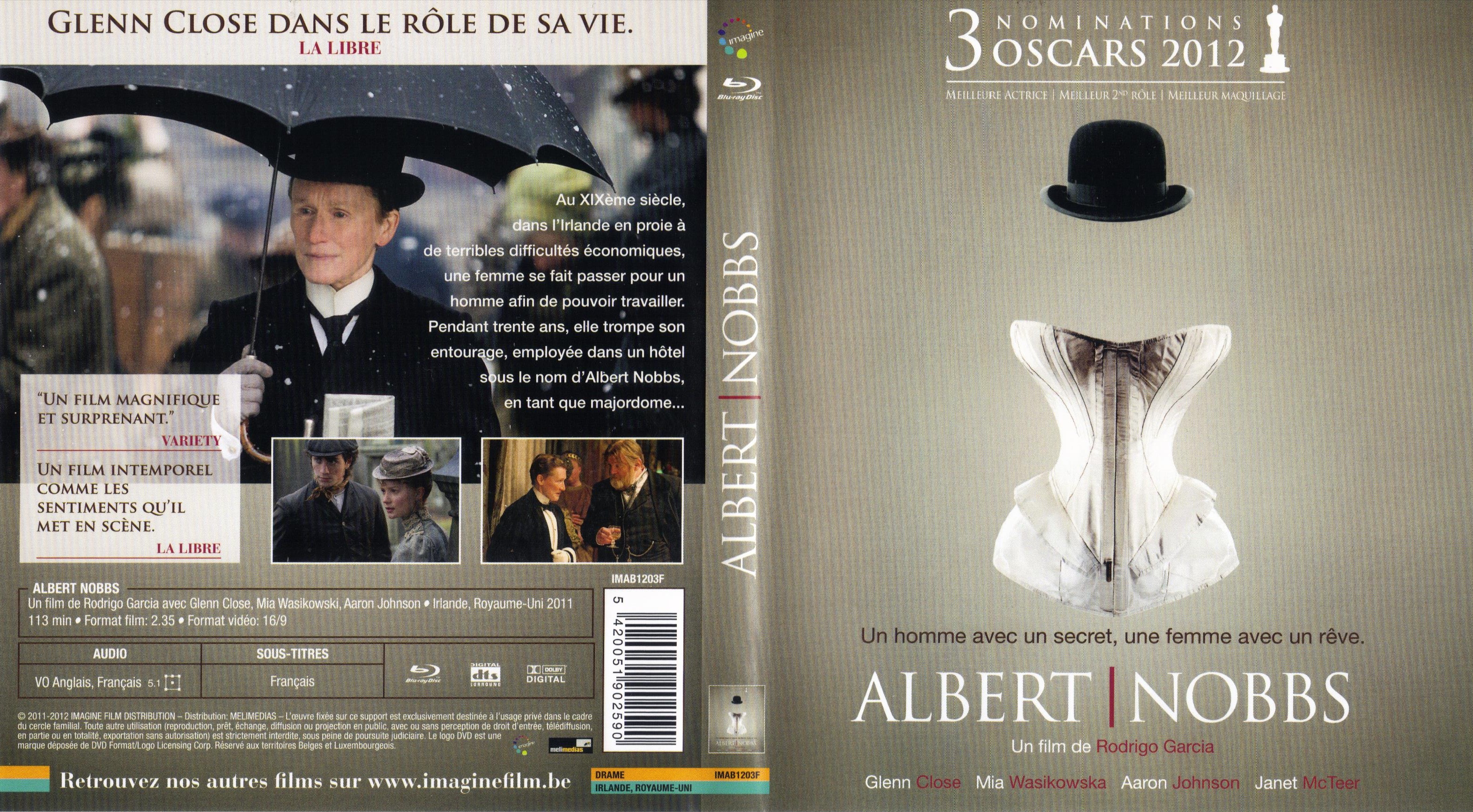 Jaquette DVD Albert Nobbs (BLU-RAY)