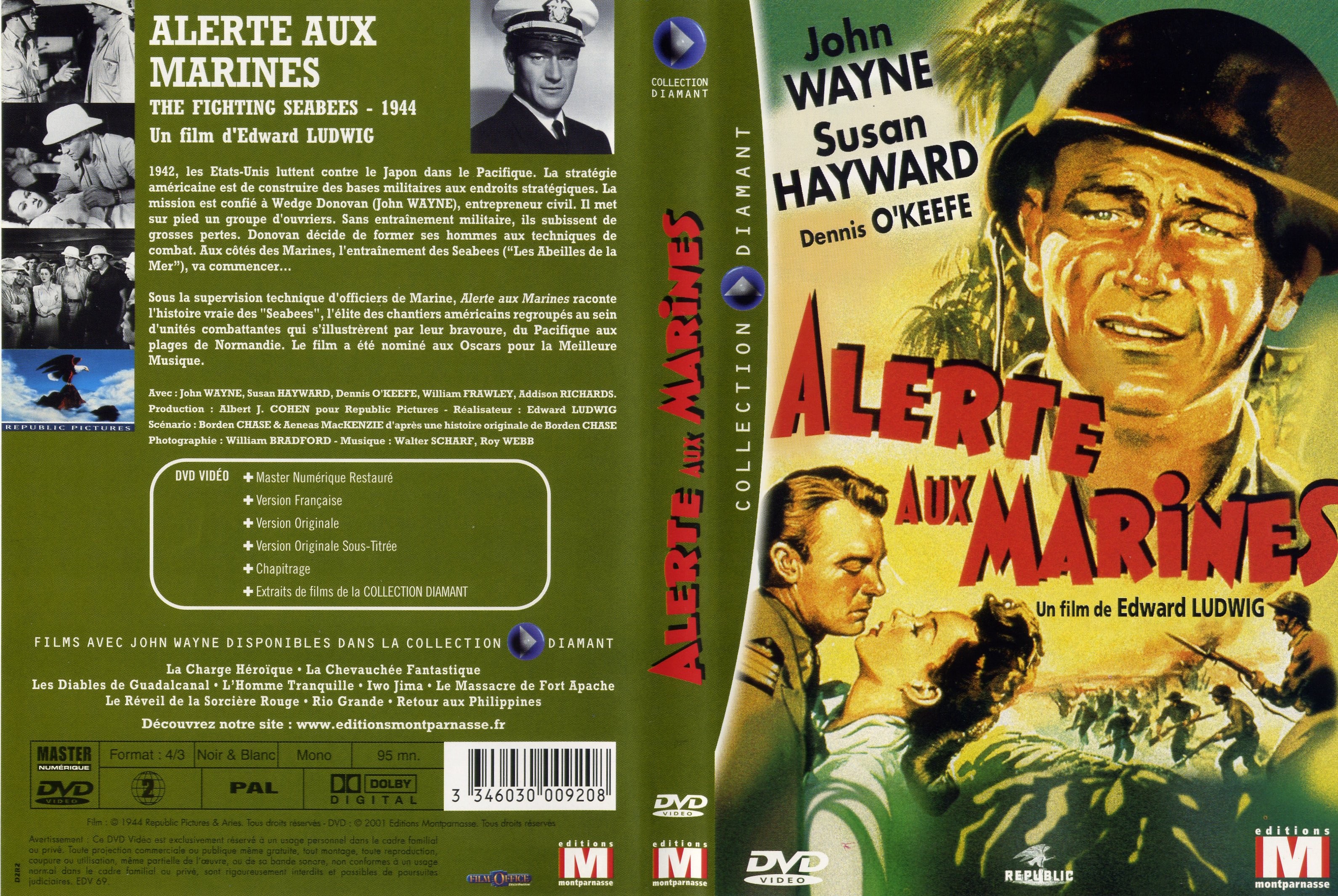 Jaquette DVD Alerte aux marines