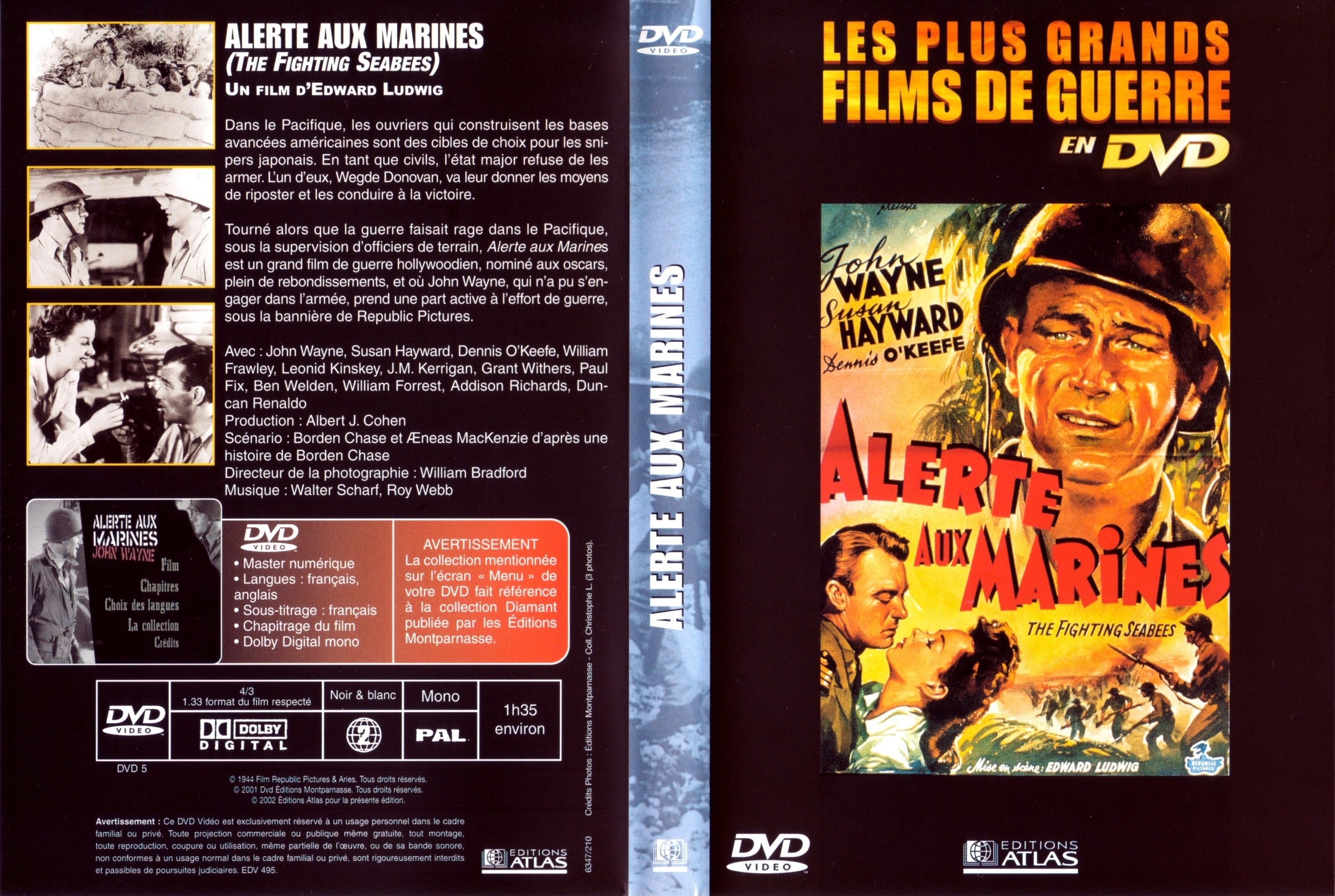 Jaquette DVD Alerte aux marines v2